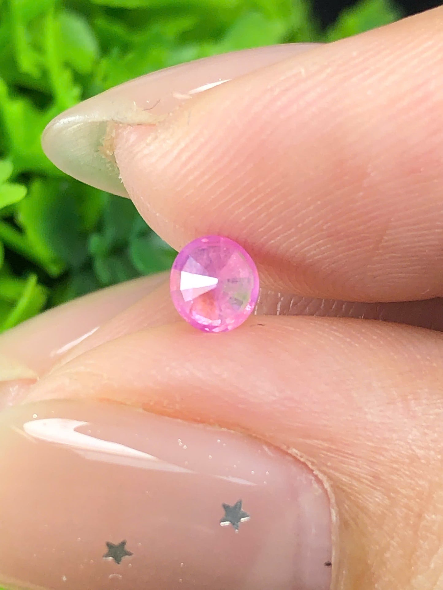 Natural pink silky Sapphire LucYen 0.44ct_19072614HG