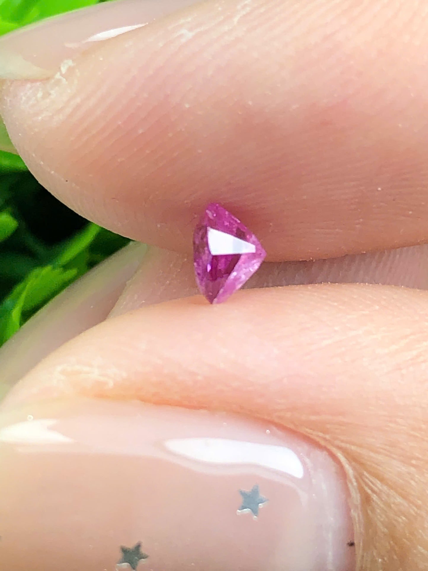 Natural pink silky Sapphire LucYen 0.39ct _19072624HG