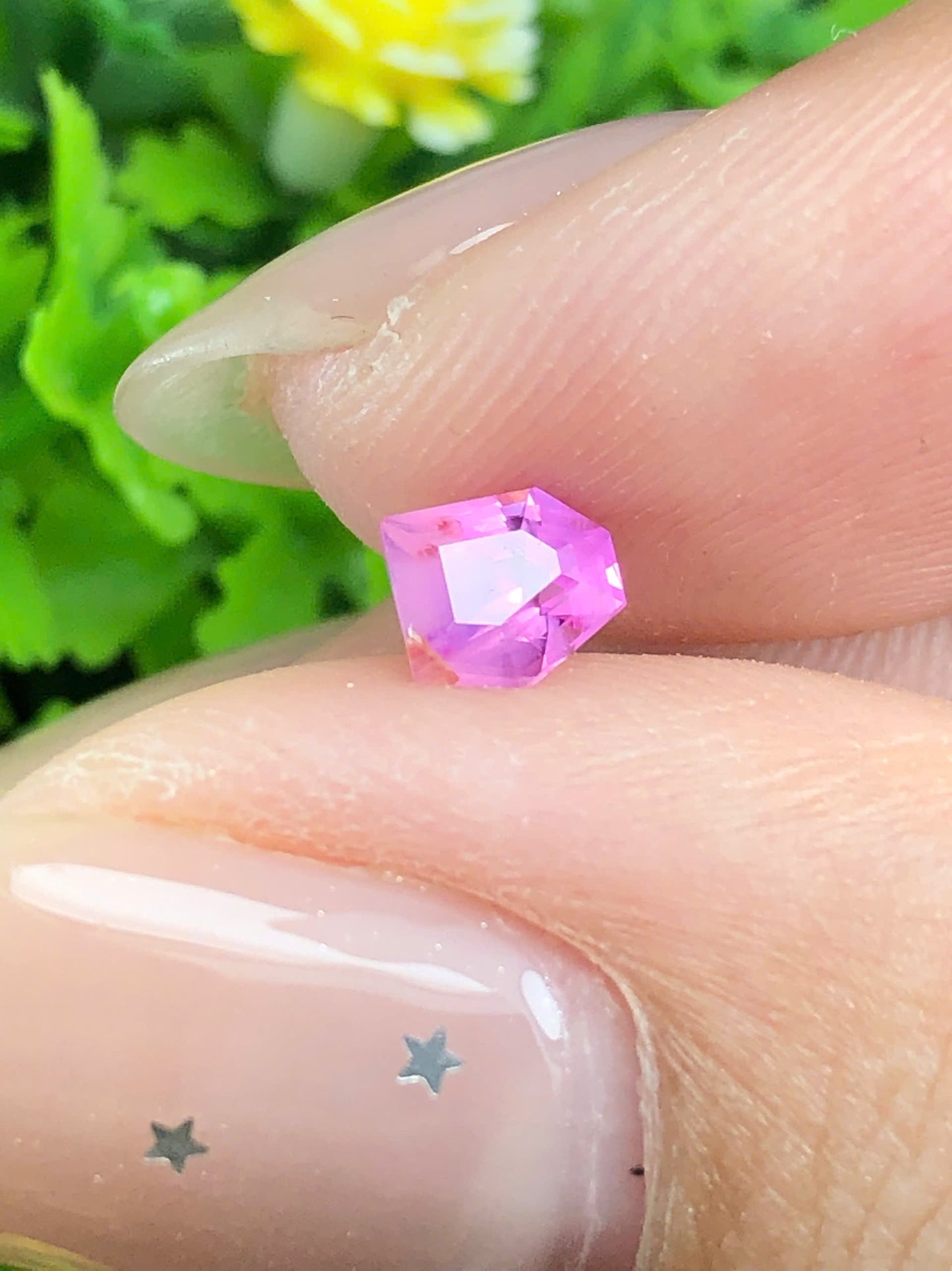 Natural pink silky Sapphire LucYen0.47ct  _19072625HG