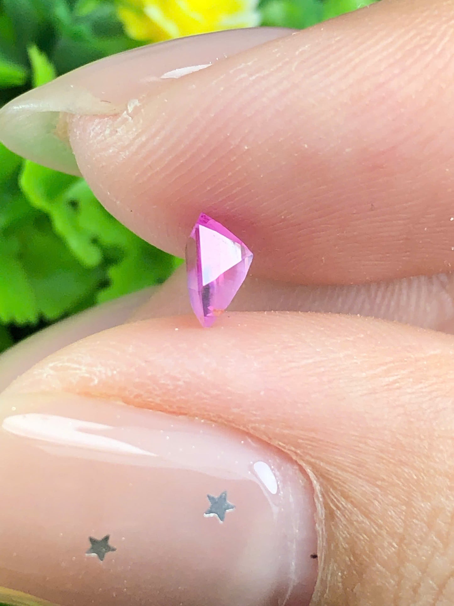 Natural pink silky Sapphire LucYen0.47ct  _19072625HG