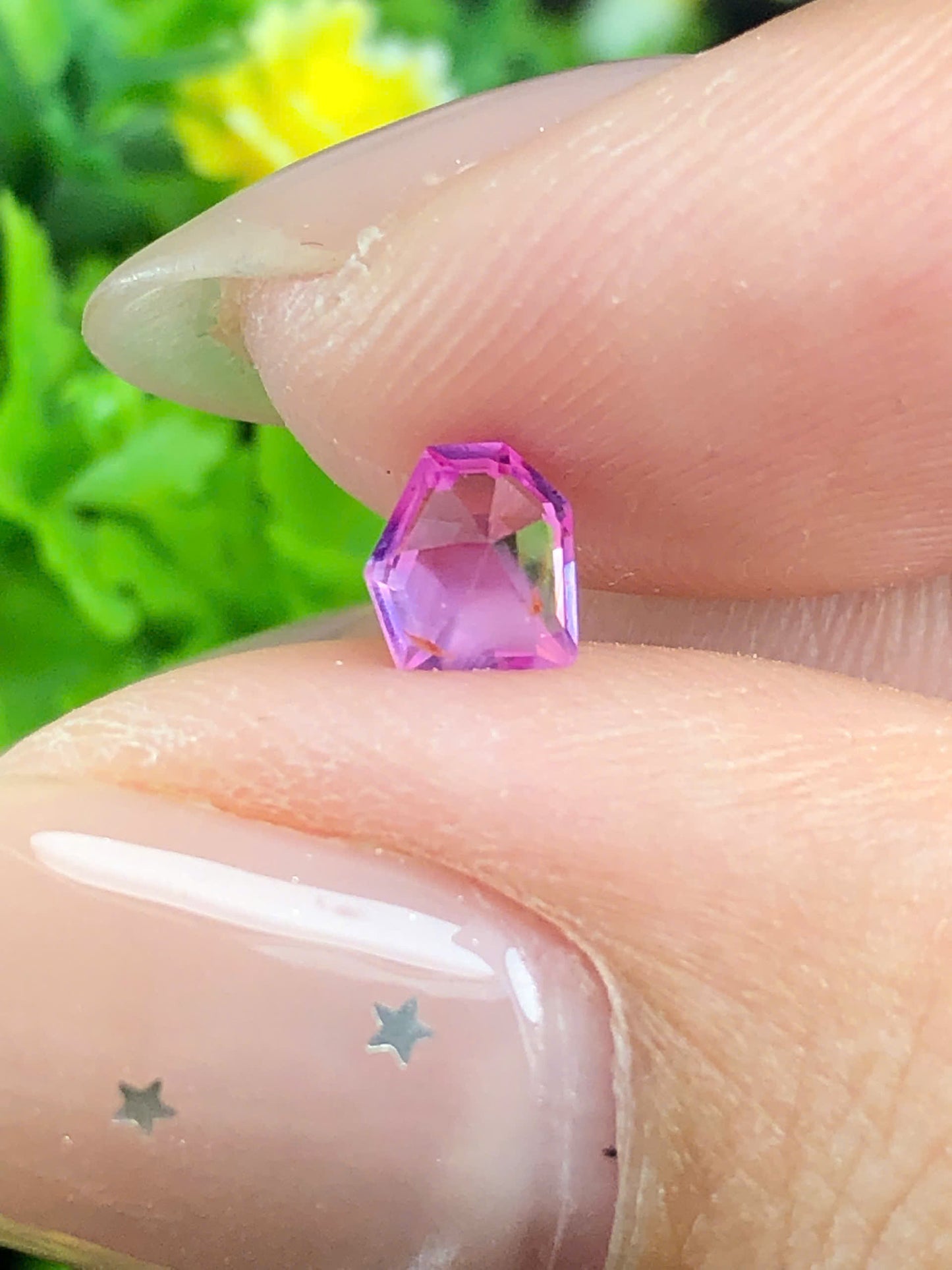 Natural pink silky Sapphire LucYen0.47ct  _19072625HG