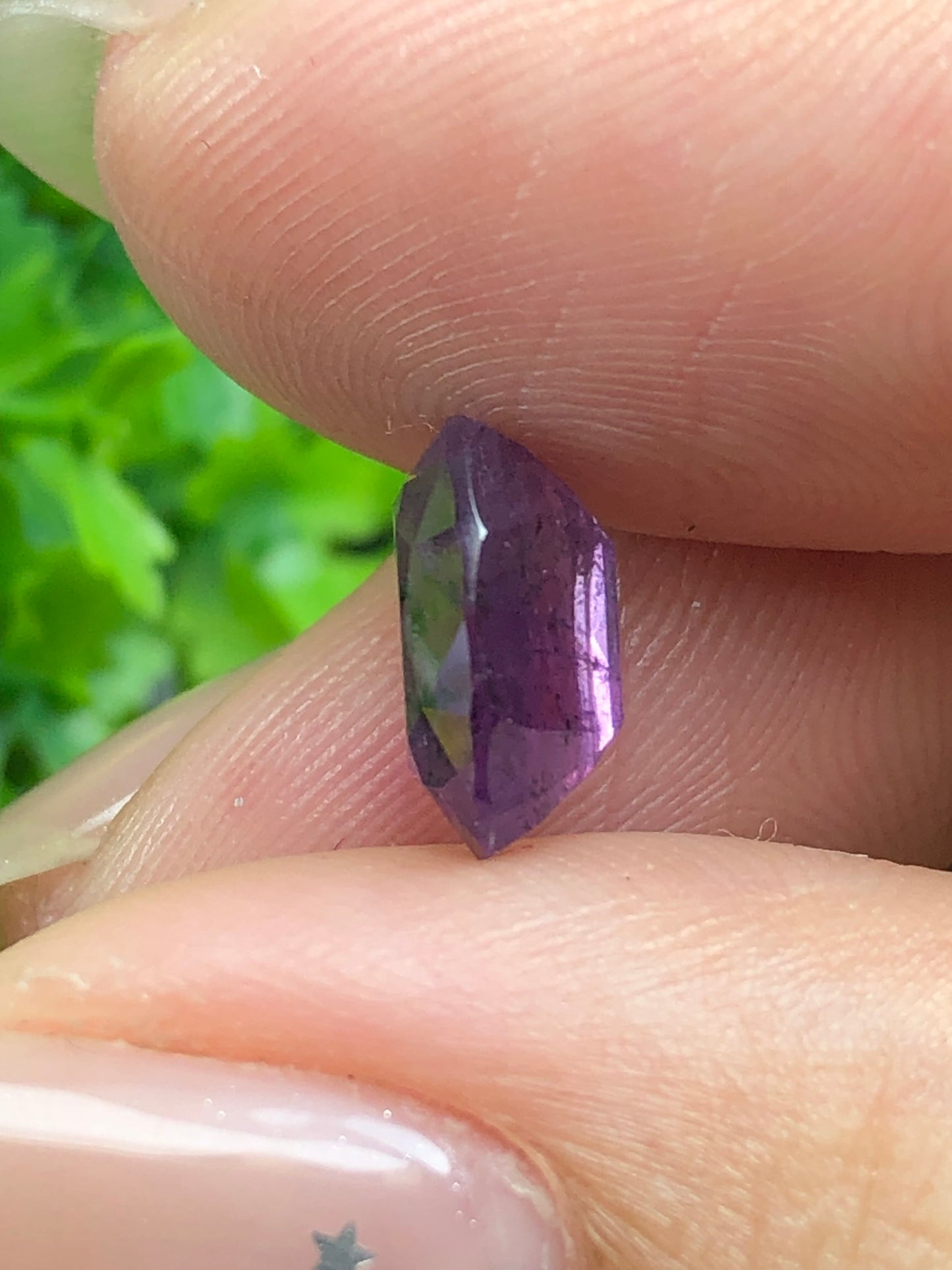 Natural purple  Sapphire LucYen 2,69ct   _100407 HA