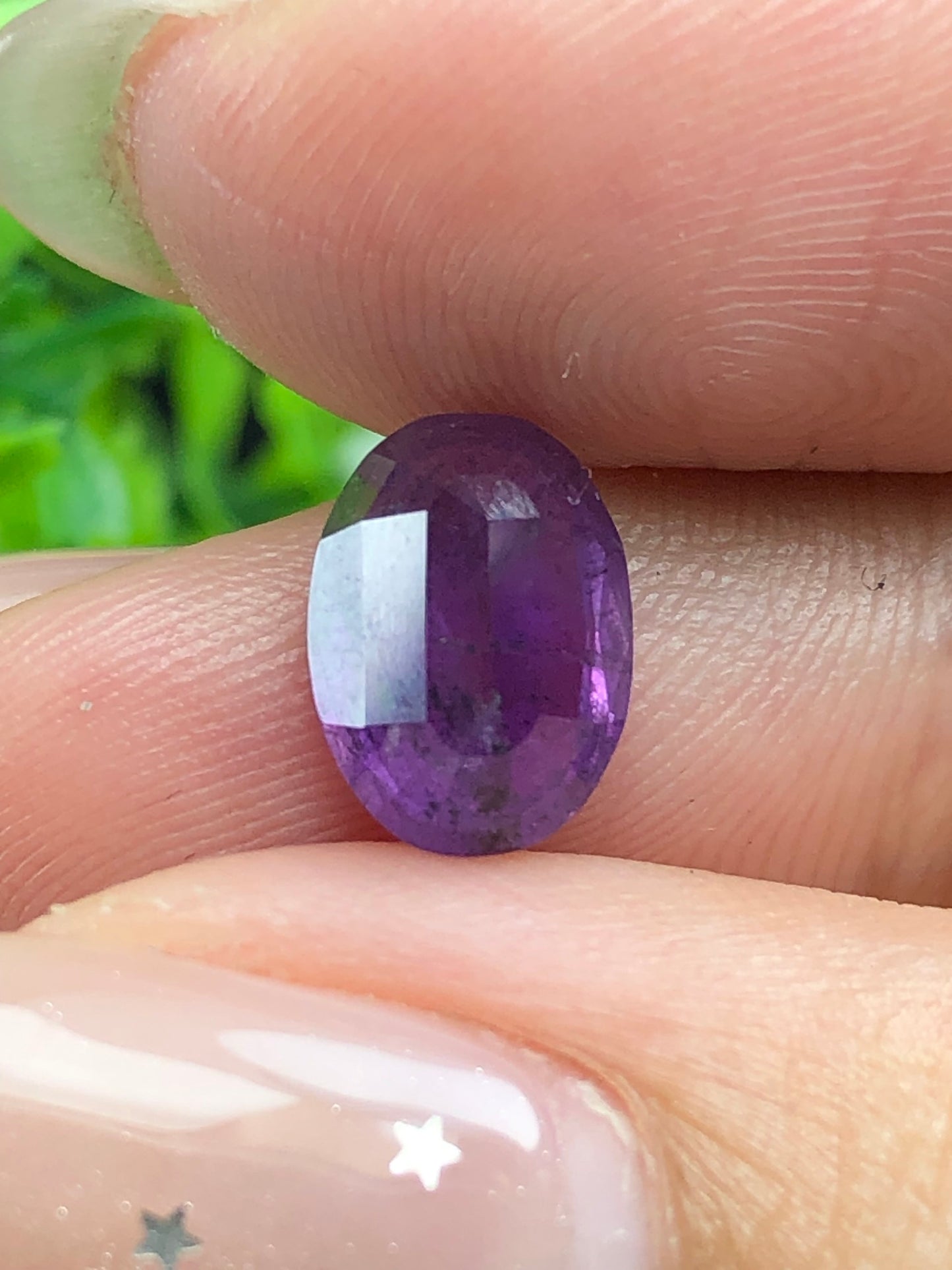Natural purple  Sapphire LucYen 2,69ct   _100407 HA