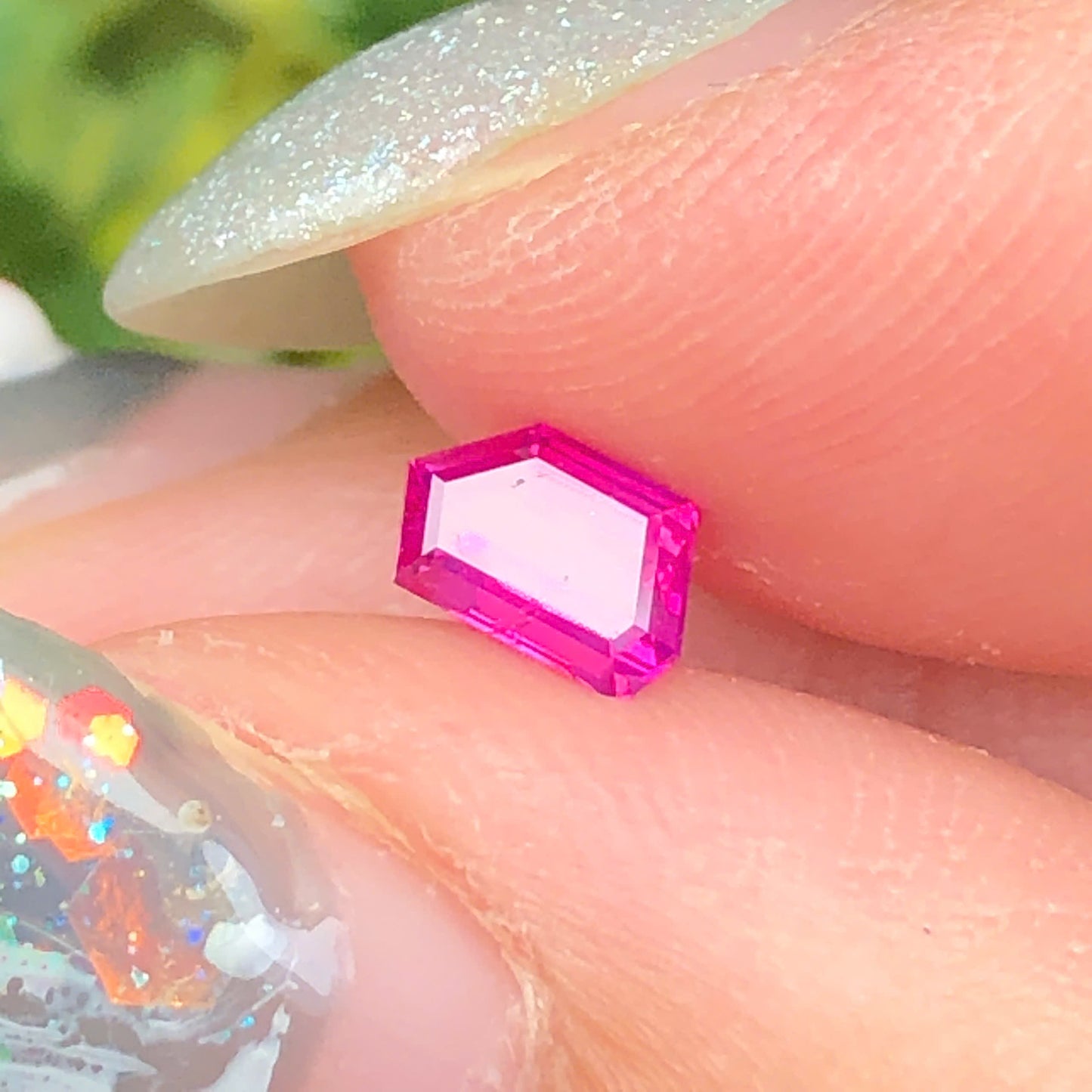 Natural pink silky Sapphire LucYen 0,4ct  _050717HG