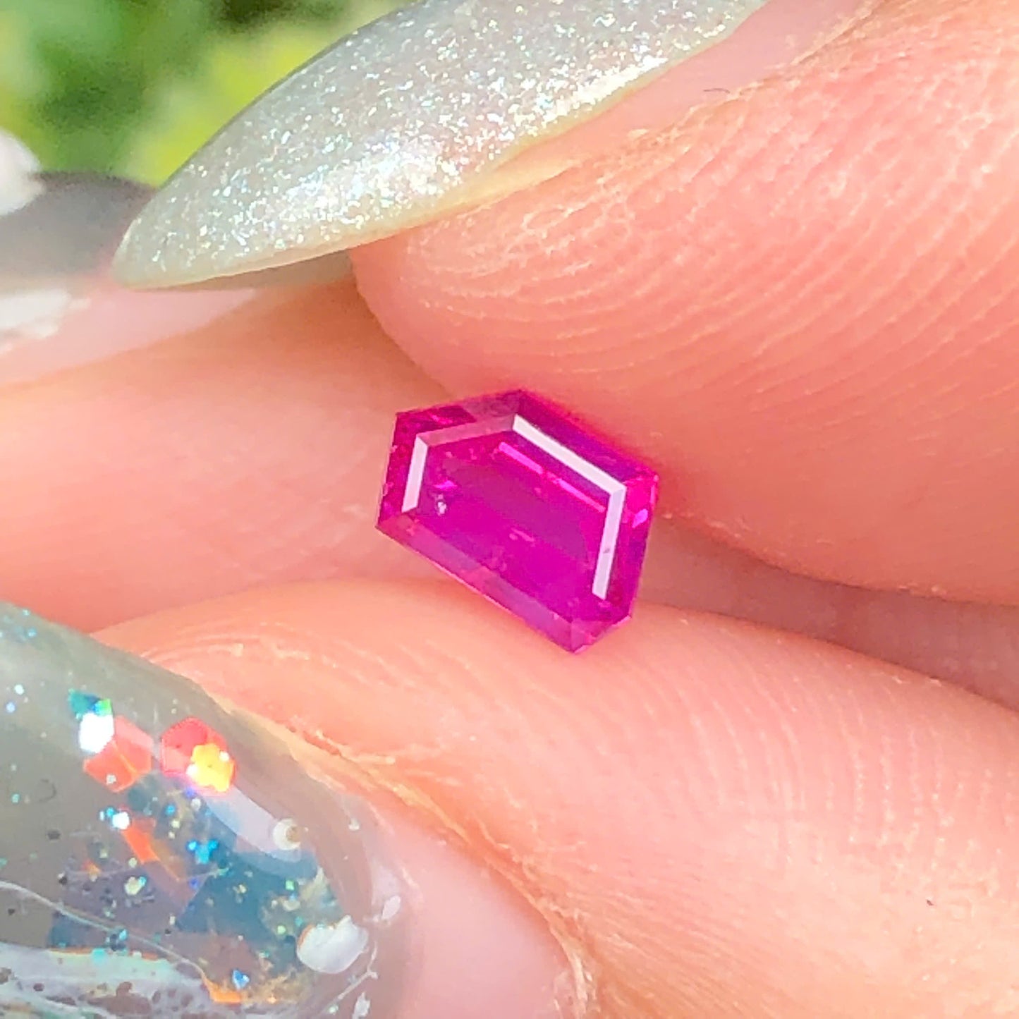 Natural pink silky Sapphire LucYen 0,4ct  _050717HG
