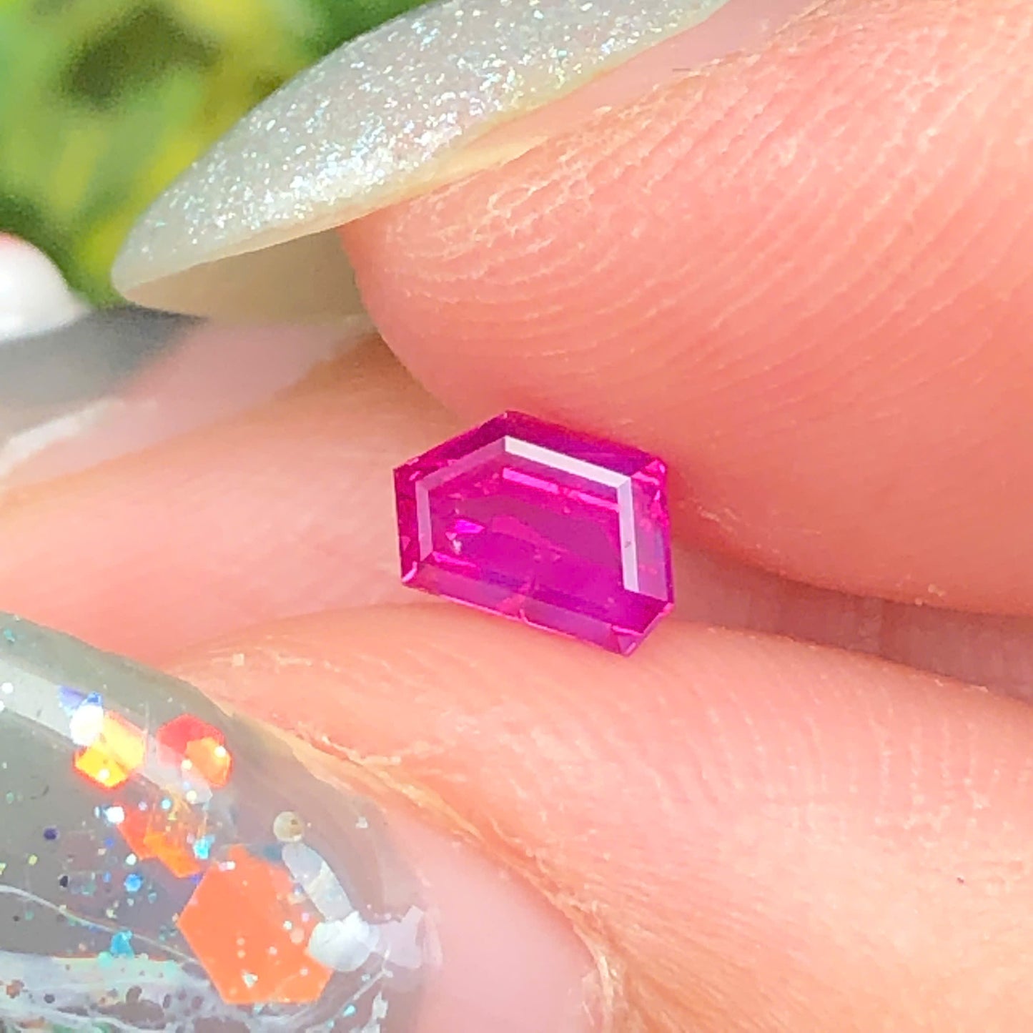 Natural pink silky Sapphire LucYen 0,4ct  _050717HG