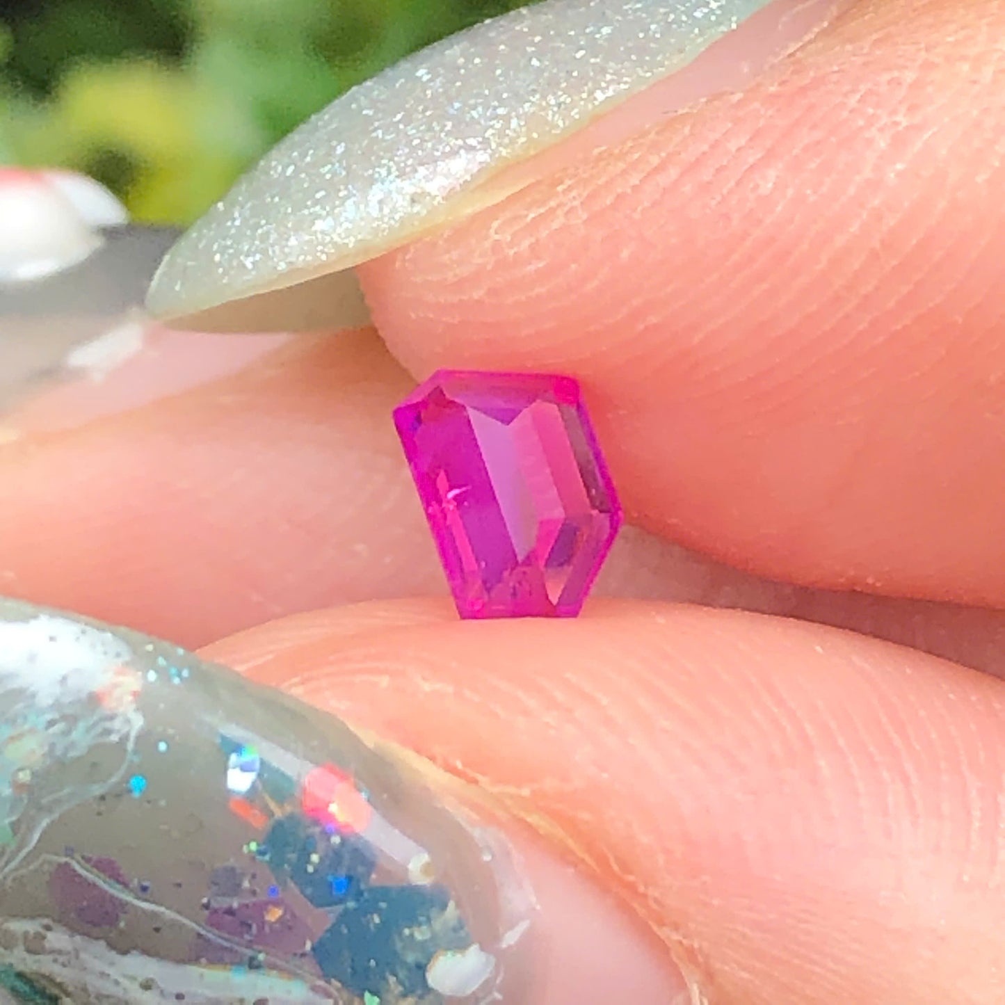Natural pink silky Sapphire LucYen 0,4ct  _050717HG