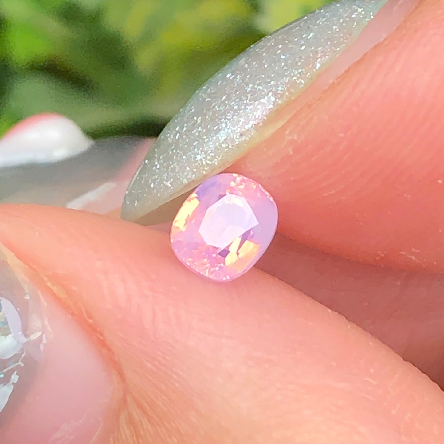 Natural pink silky Sapphire LucYen 0,44ct  _050720HG