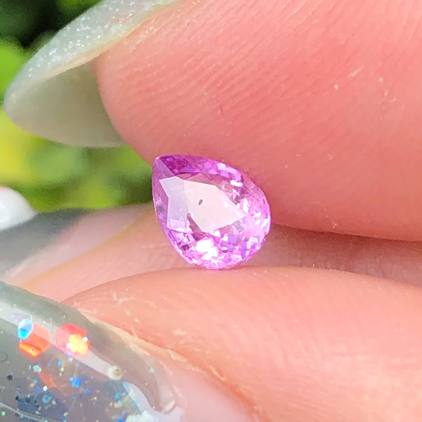 Natural pink silky Sapphire LucYen 0,46ct_060710HG