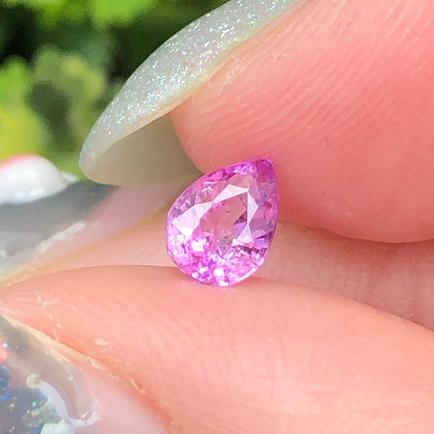 Natural pink silky Sapphire LucYen 0,46ct_060710HG
