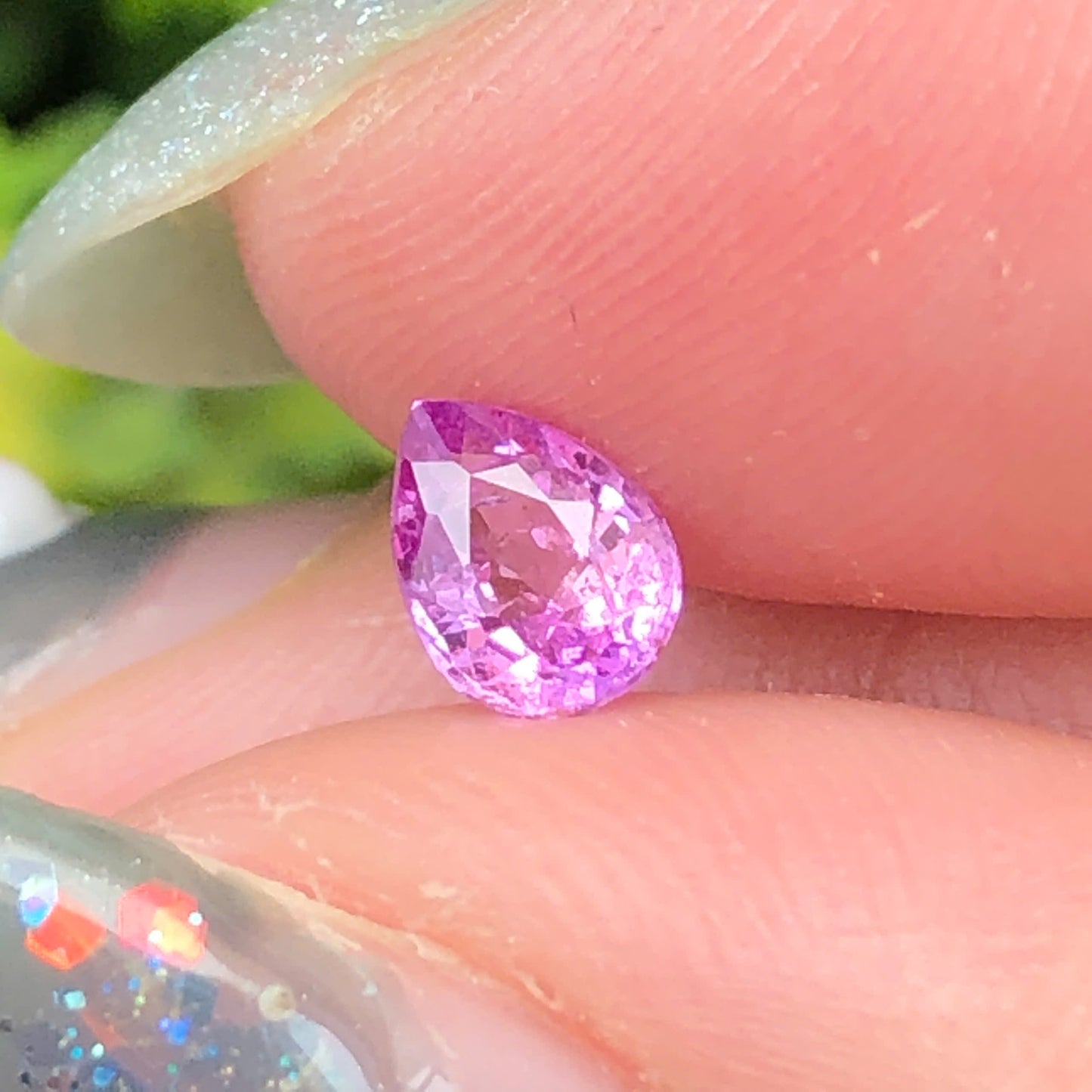 Natural pink silky Sapphire LucYen 0,46ct_060710HG