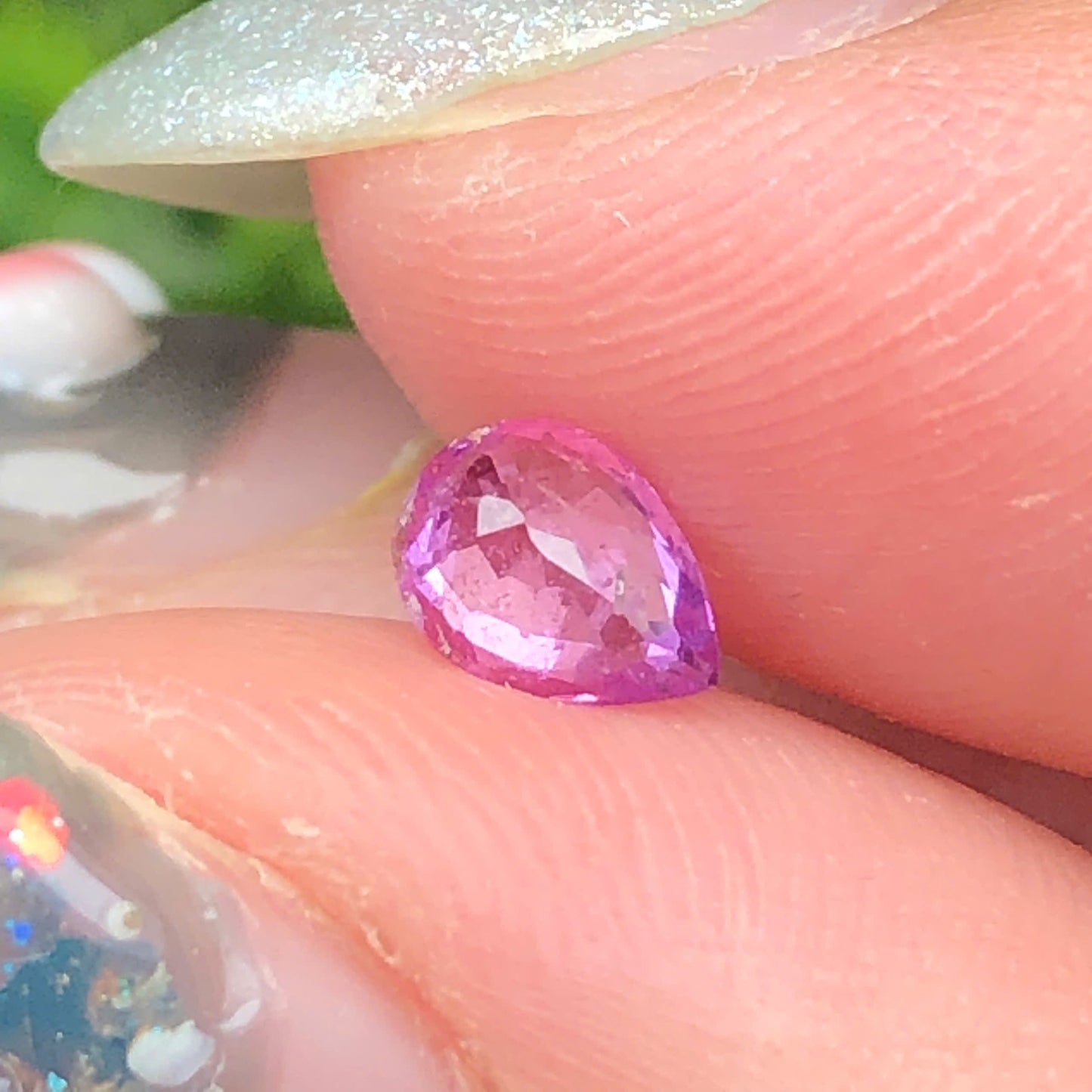 Natural pink silky Sapphire LucYen 0,46ct_060710HG