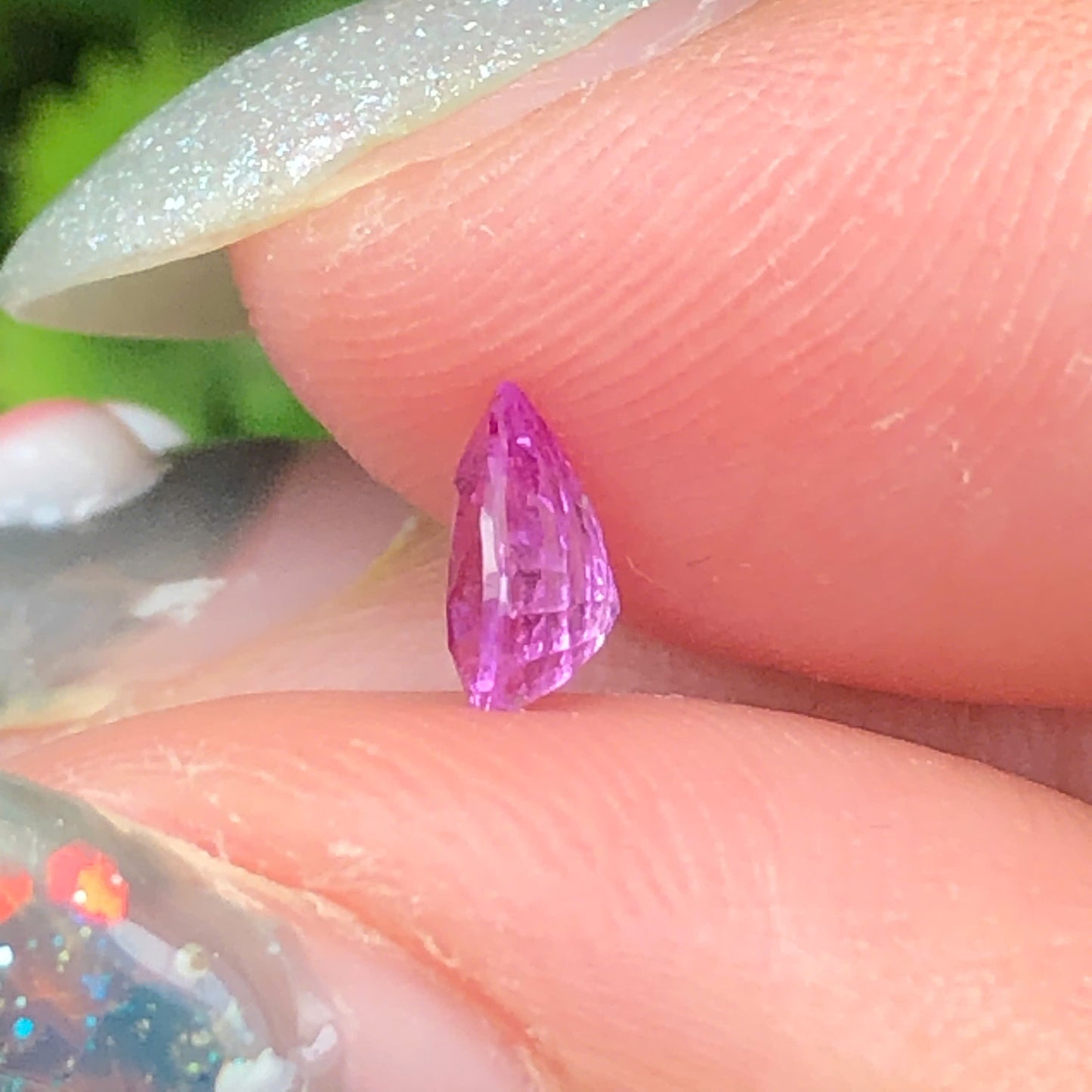 Natural pink silky Sapphire LucYen 0,46ct_060710HG