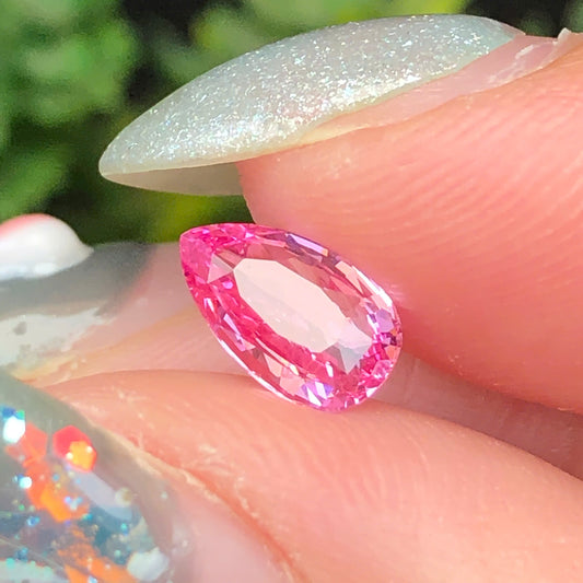 Natural pink  baby silky Sapphire LucYen0,85ct  _060714HG