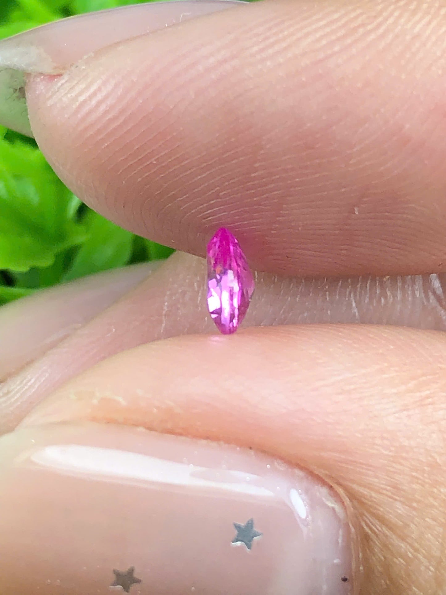 Natural pink silky Sapphire LucYen 0.38ct _21072602HG