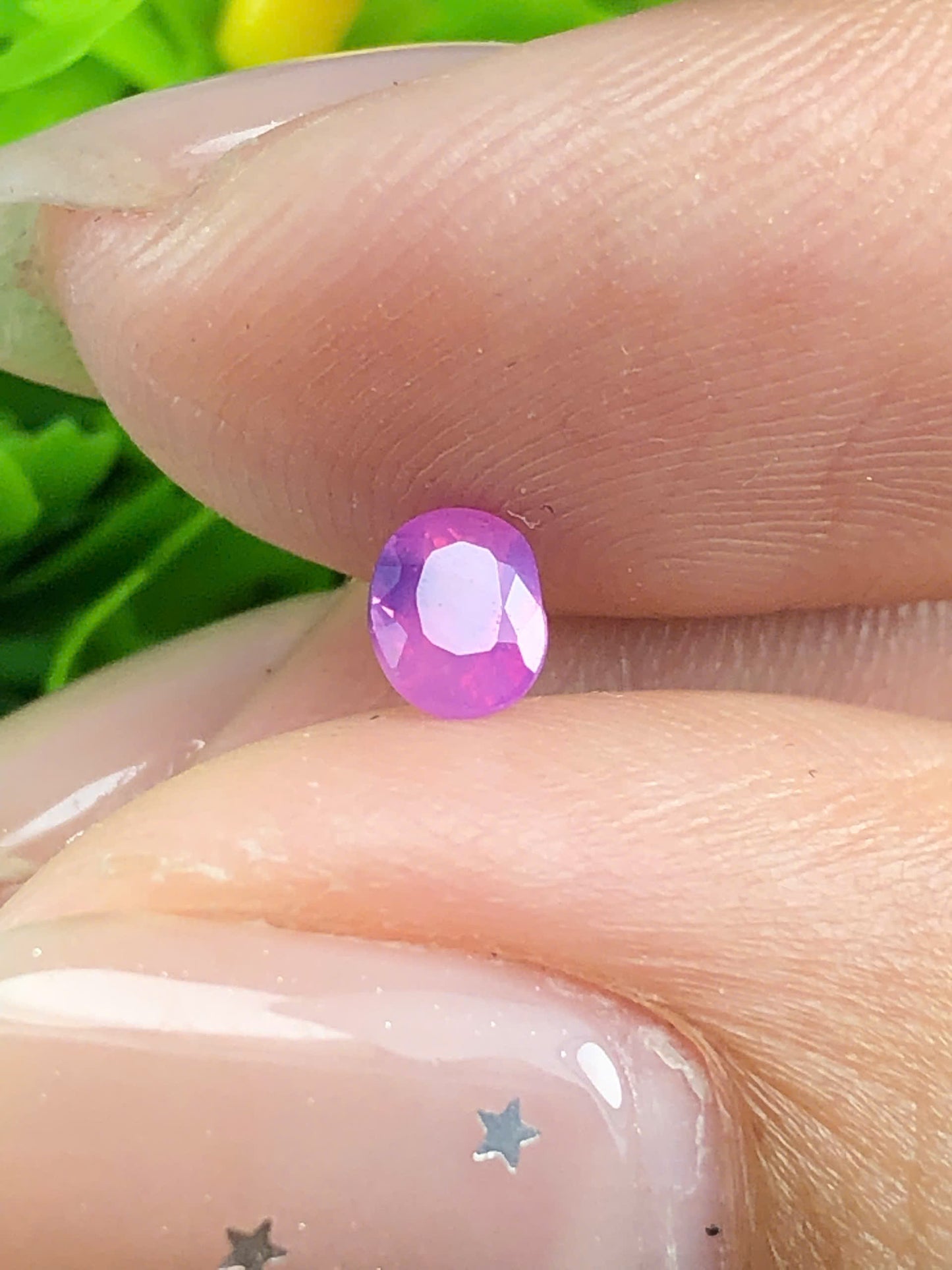 Natural pink silky Sapphire LucYen 0.33ct _21072650HG