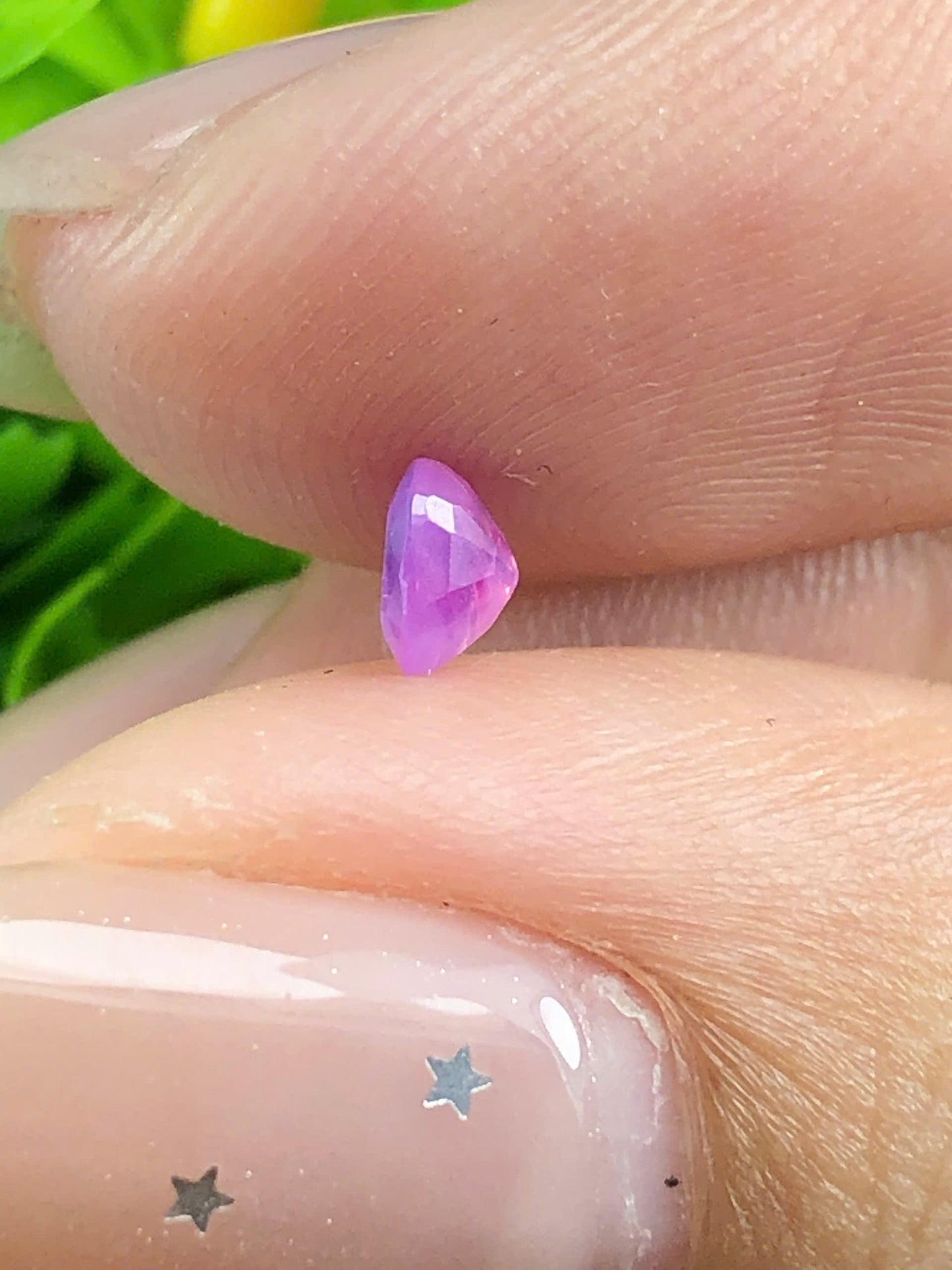 Natural pink silky Sapphire LucYen 0.33ct _21072650HG