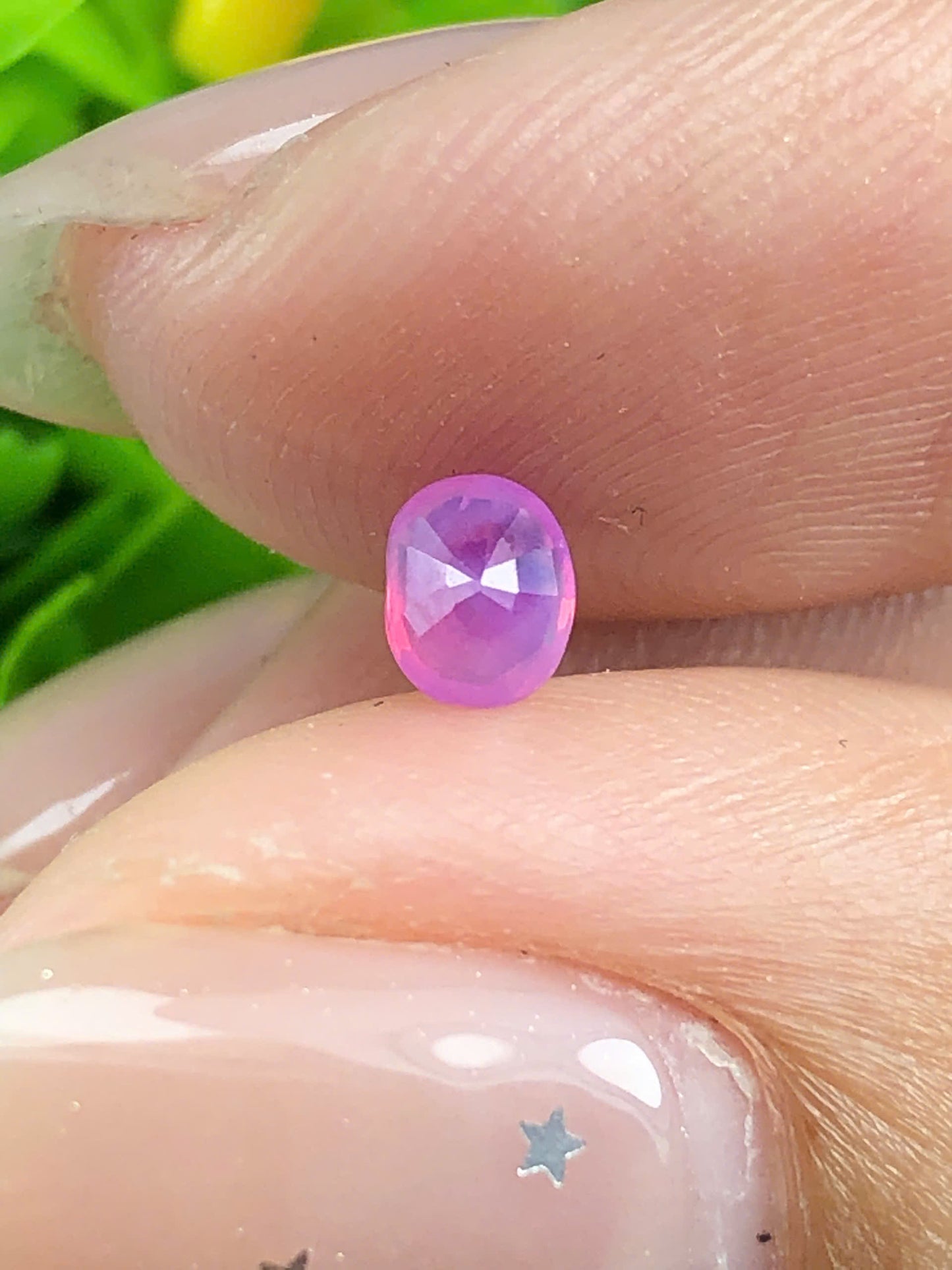 Natural pink silky Sapphire LucYen 0.33ct _21072650HG
