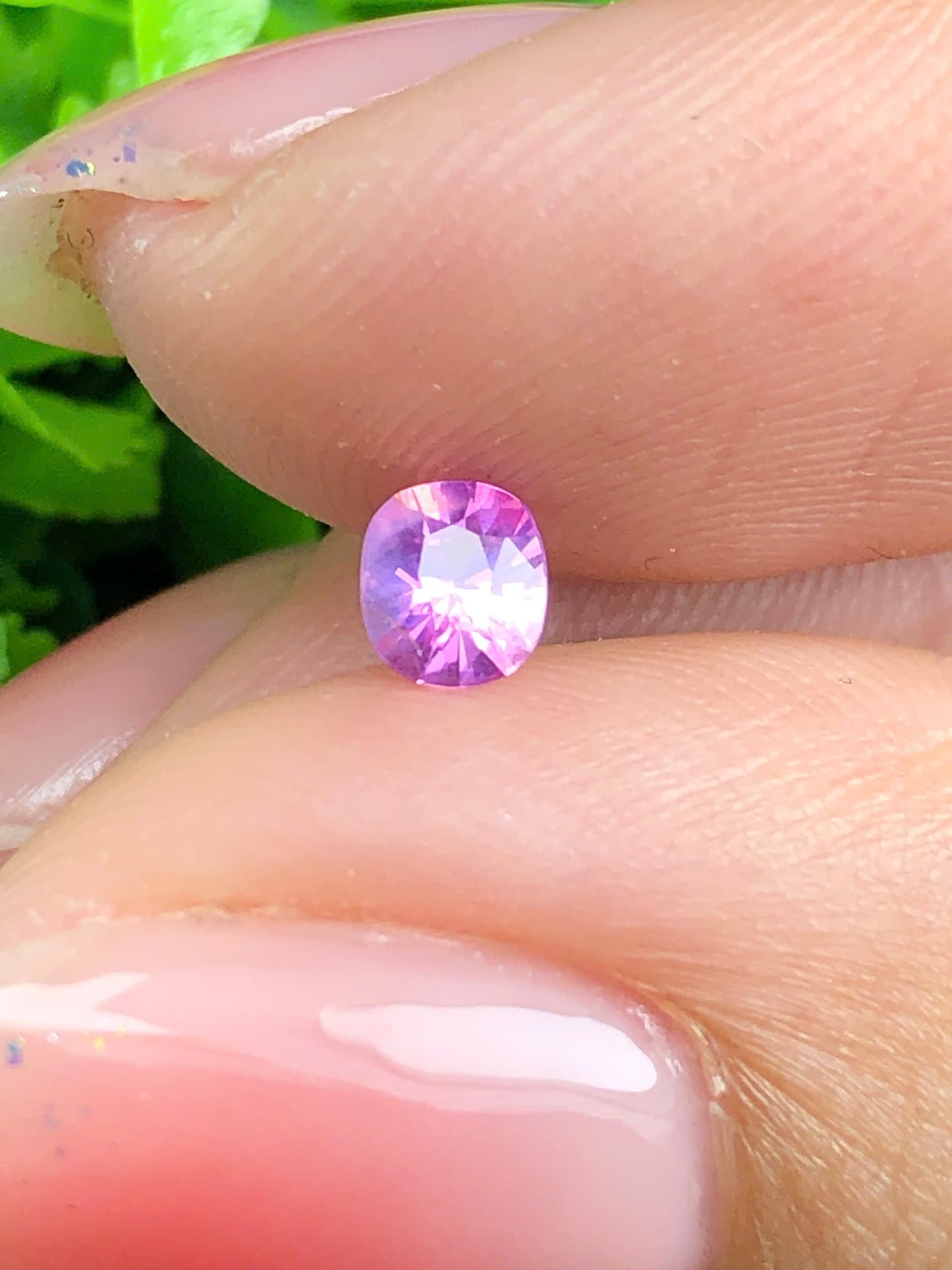 Natural pink silky Sapphire LucYen 0.32ct _23072606HG