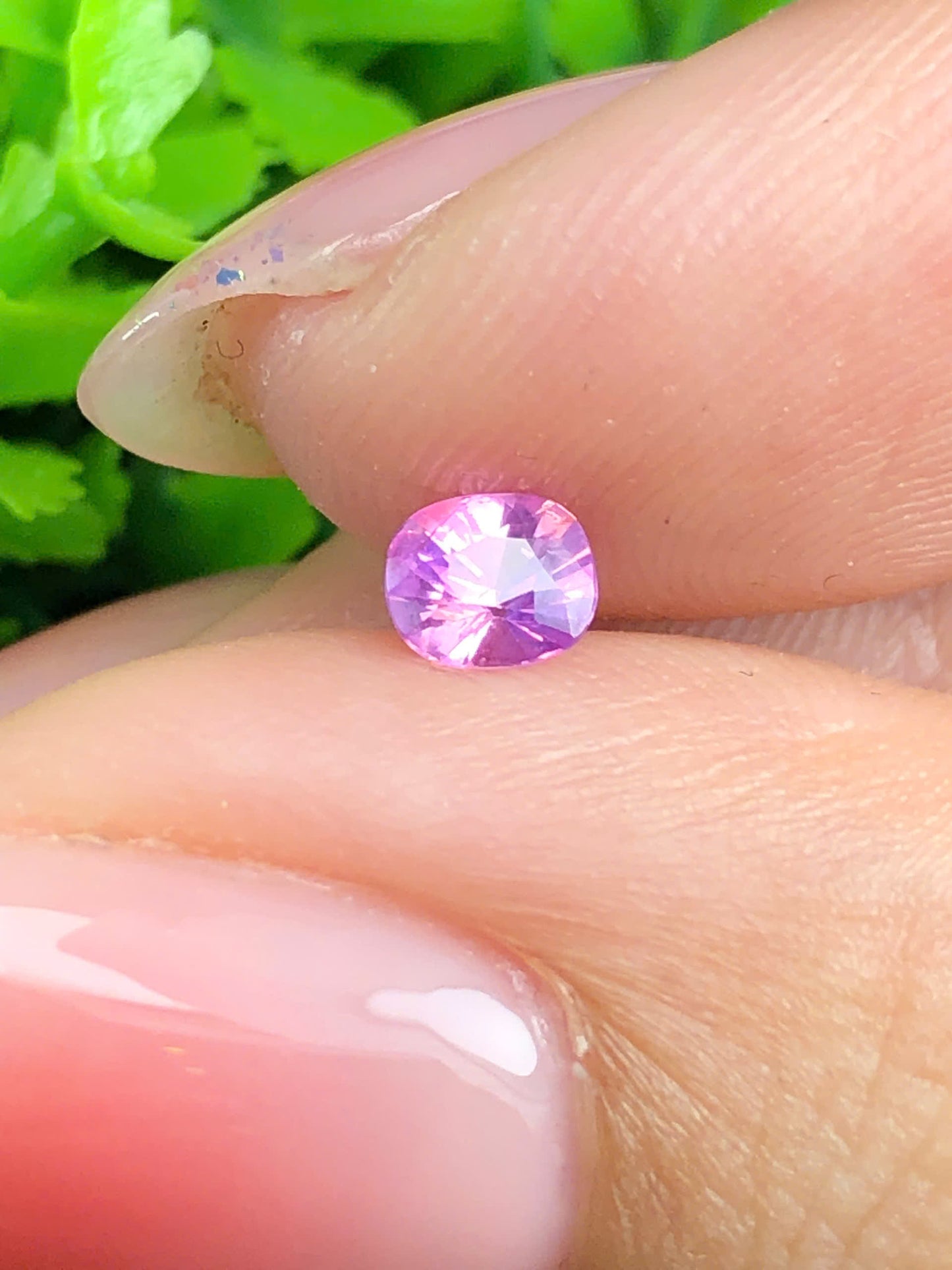 Natural pink silky Sapphire LucYen 0.32ct _23072606HG