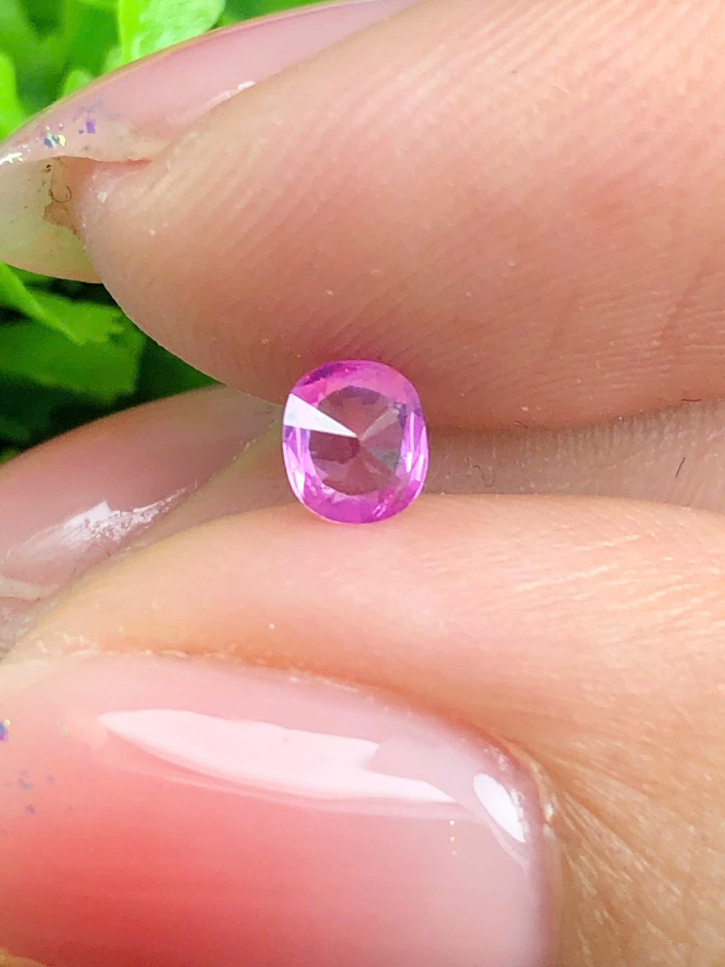Natural pink silky Sapphire LucYen 0.32ct _23072606HG