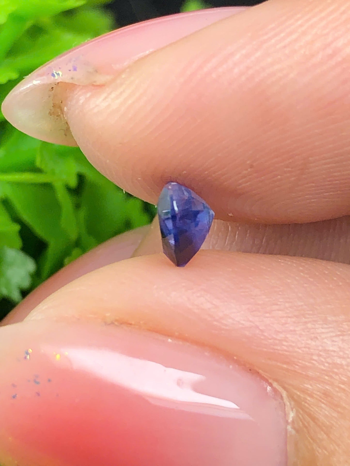 Natural parti silky Sapphire LucYen 0.6ct_23072615HG