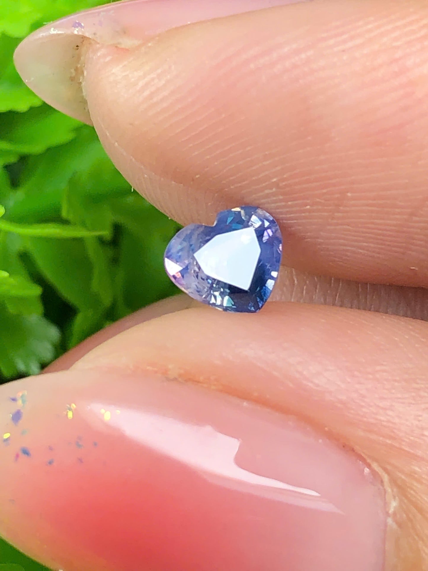 Natural parti silky Sapphire LucYen 0.6ct_23072615HG