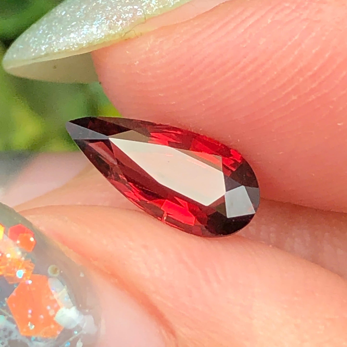 Natural Red Garnet Luc Yen 1,19ct - 060724HG