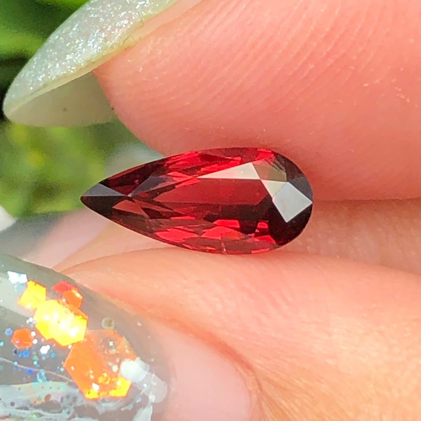 Natural Red Garnet Luc Yen 1,19ct - 060724HG