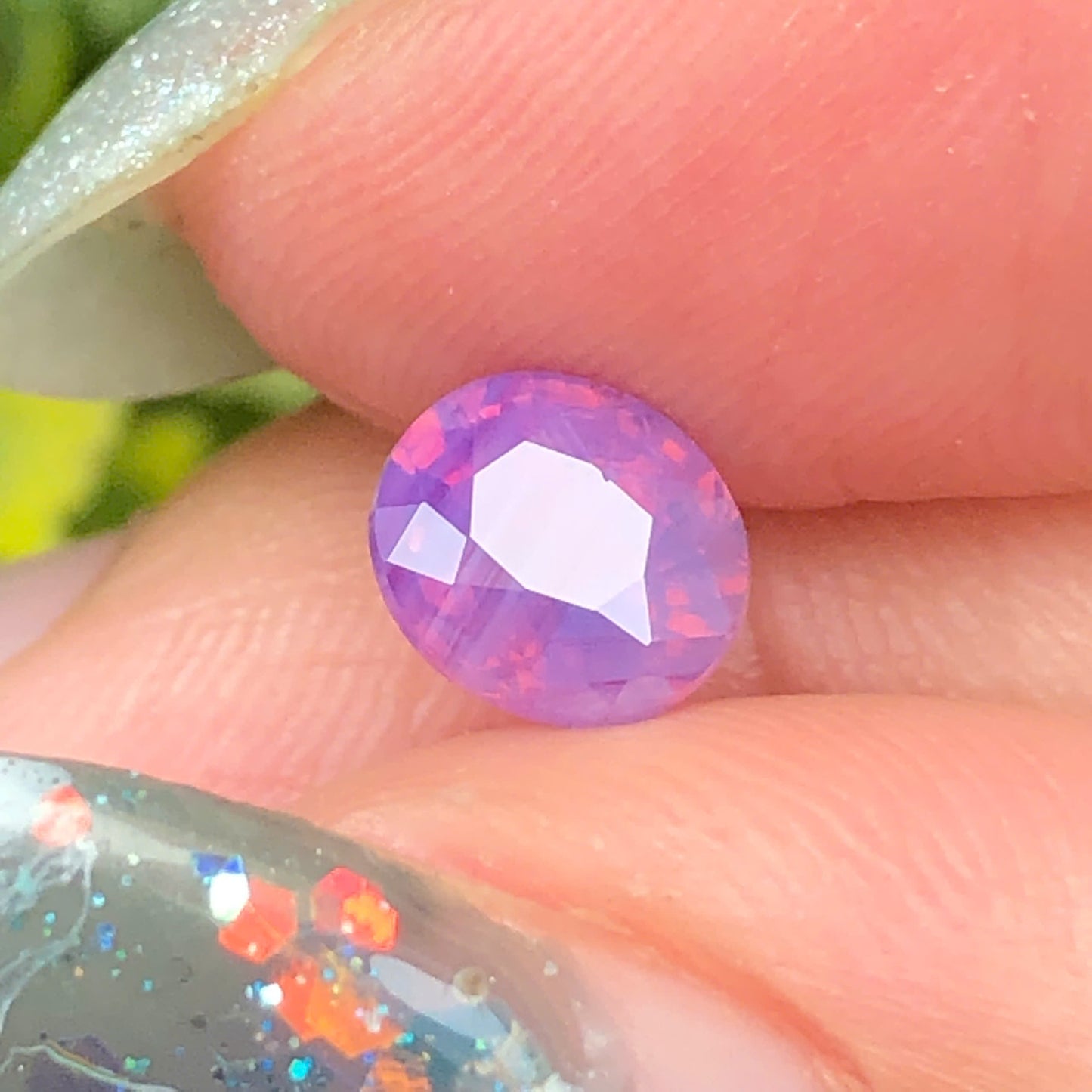 Natural purple silky Sapphire LucYen 0,86ct   _060734HG