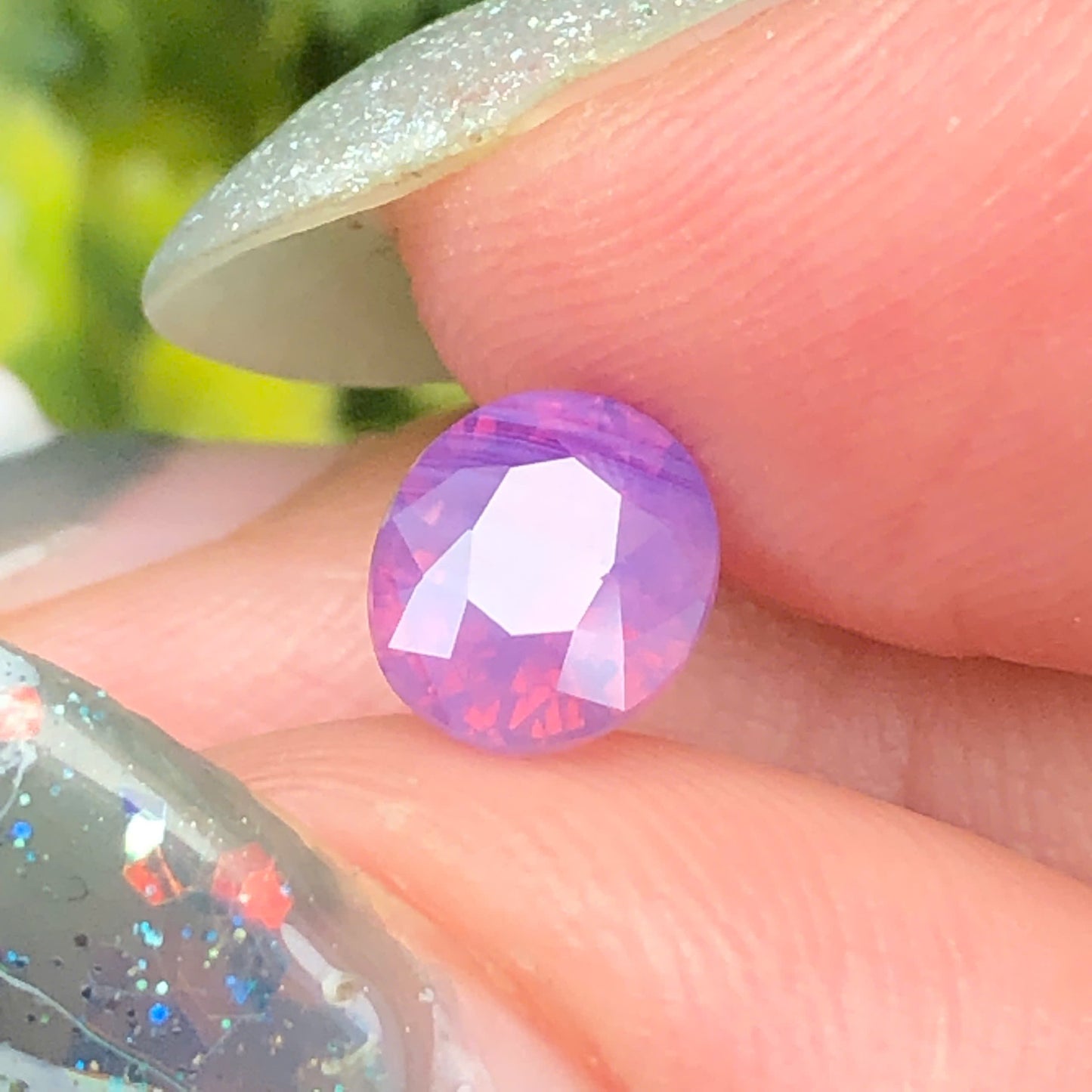 Natural purple silky Sapphire LucYen 0,86ct   _060734HG