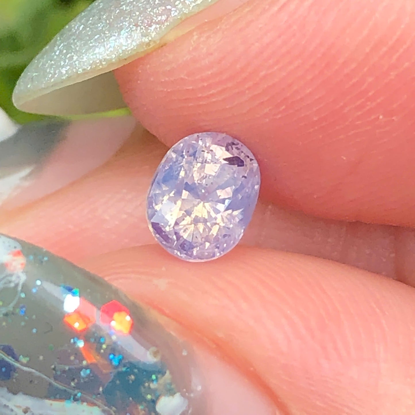 Natural Lavender silky Sapphire LucYen 0,72ct _060736HG
