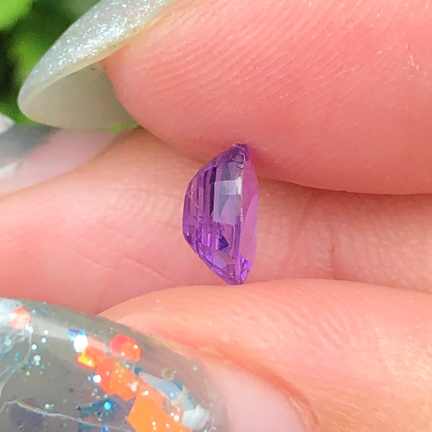 Natural purple silky Sapphire LucYen 0,85ct   _060739HG