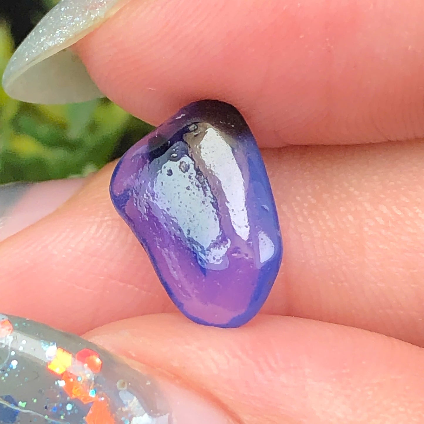 Natural Natural gun-patterned sapphire crystal Sapphire LucYen 2,5ct -060742HG