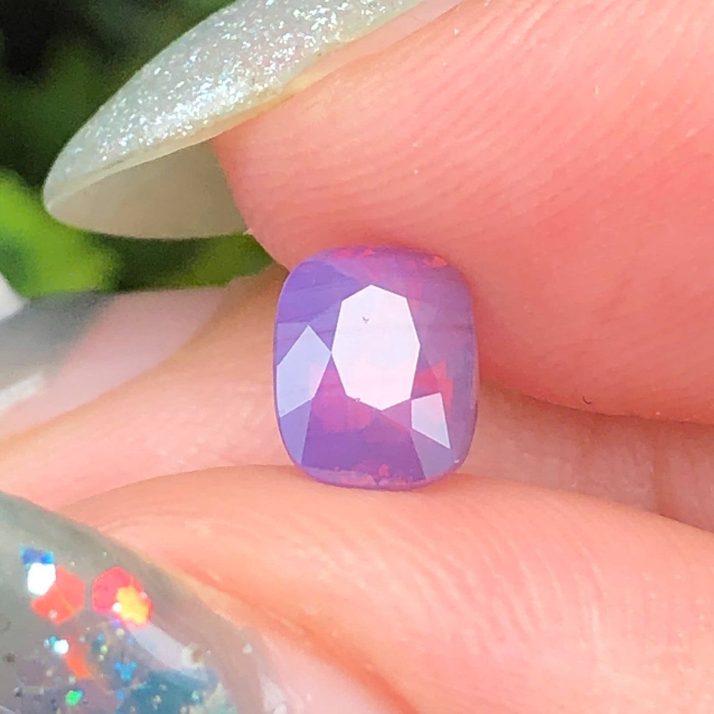 Natural purple silky Sapphire LucYen 0,96ct  _060743HG