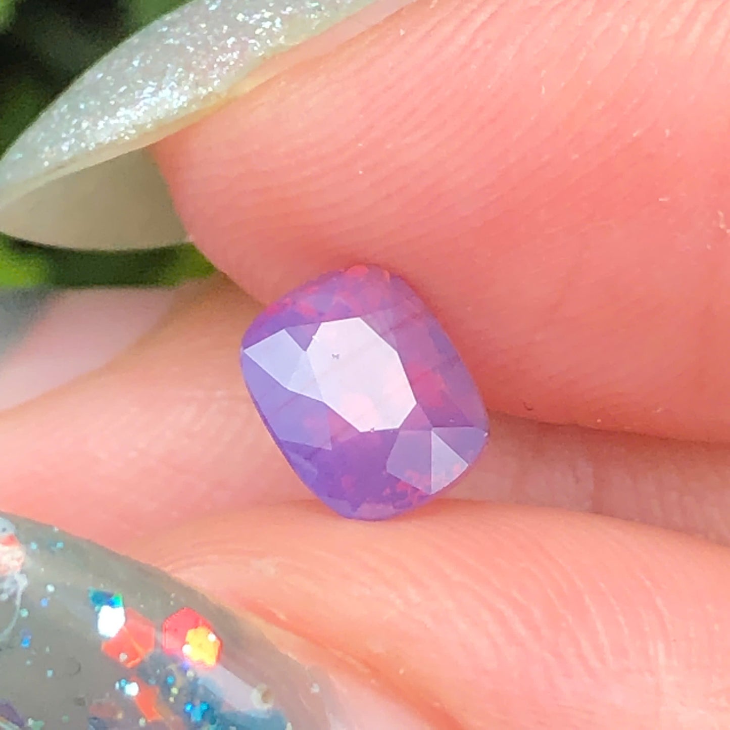 Natural purple silky Sapphire LucYen 0,96ct  _060743HG