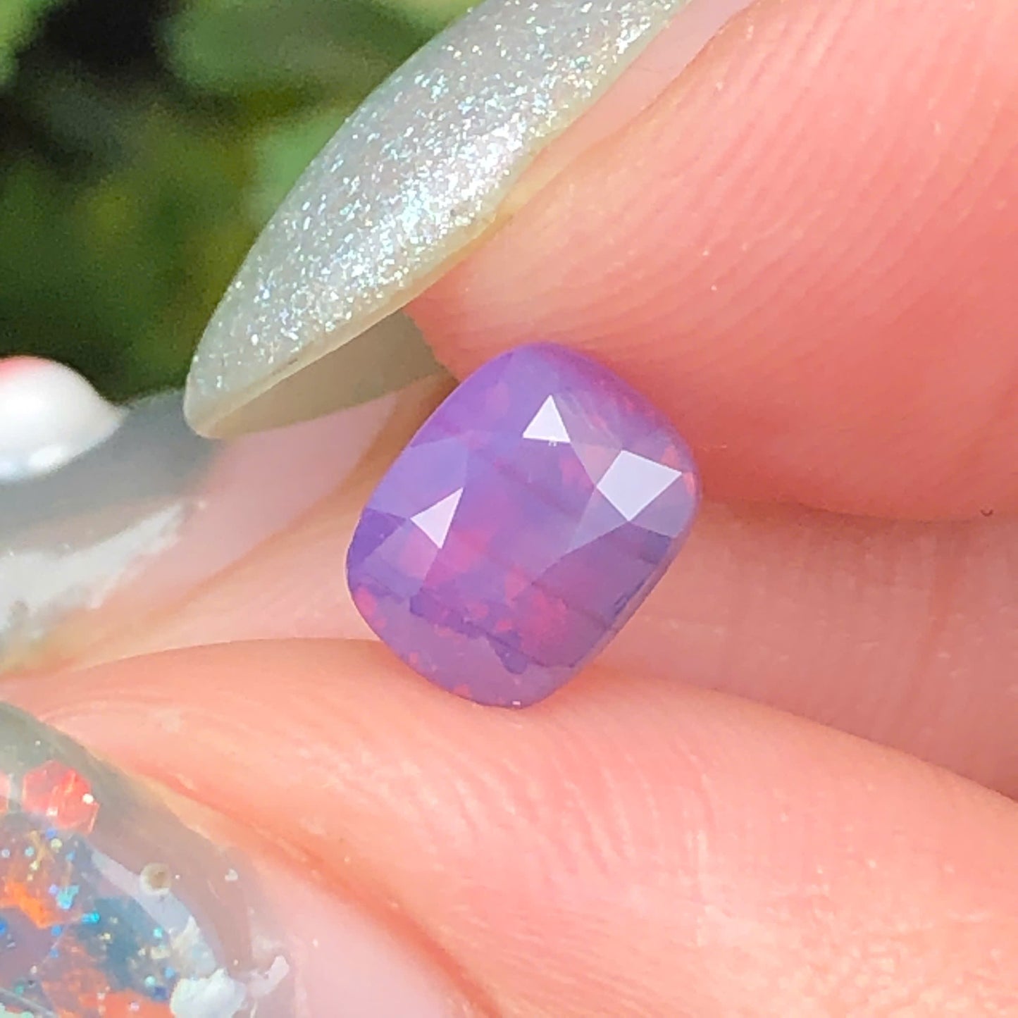 Natural purple silky Sapphire LucYen 0,96ct  _060743HG