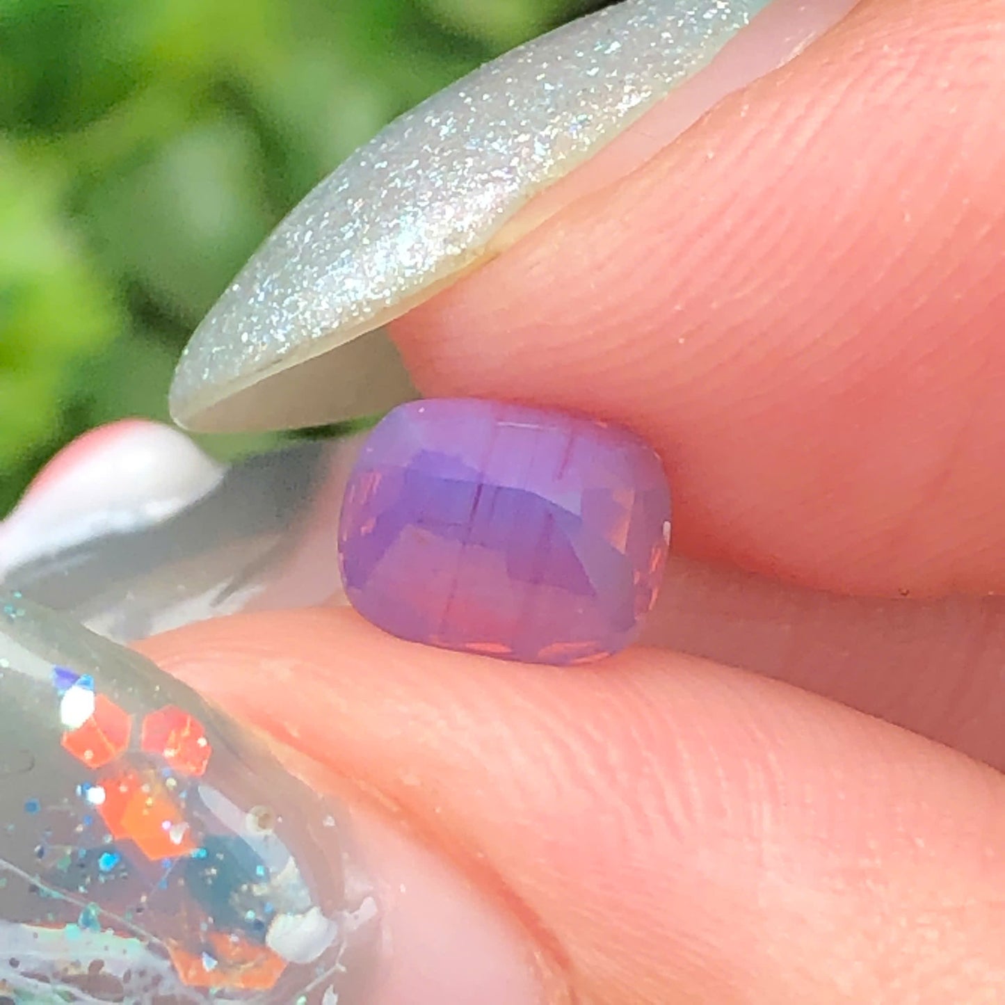 Natural purple silky Sapphire LucYen 0,96ct  _060743HG