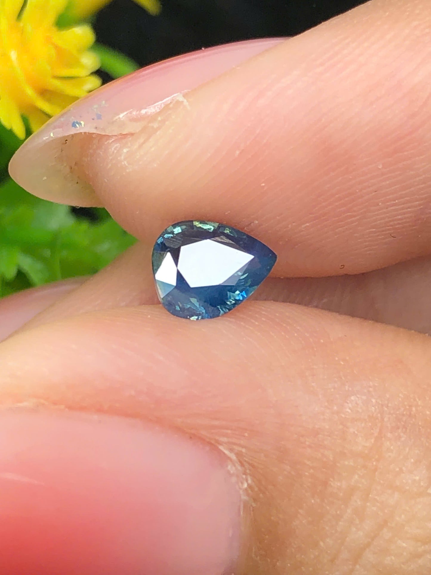 Natural  teal Sapphire Phan Thiet 0.60ct_24072627HG