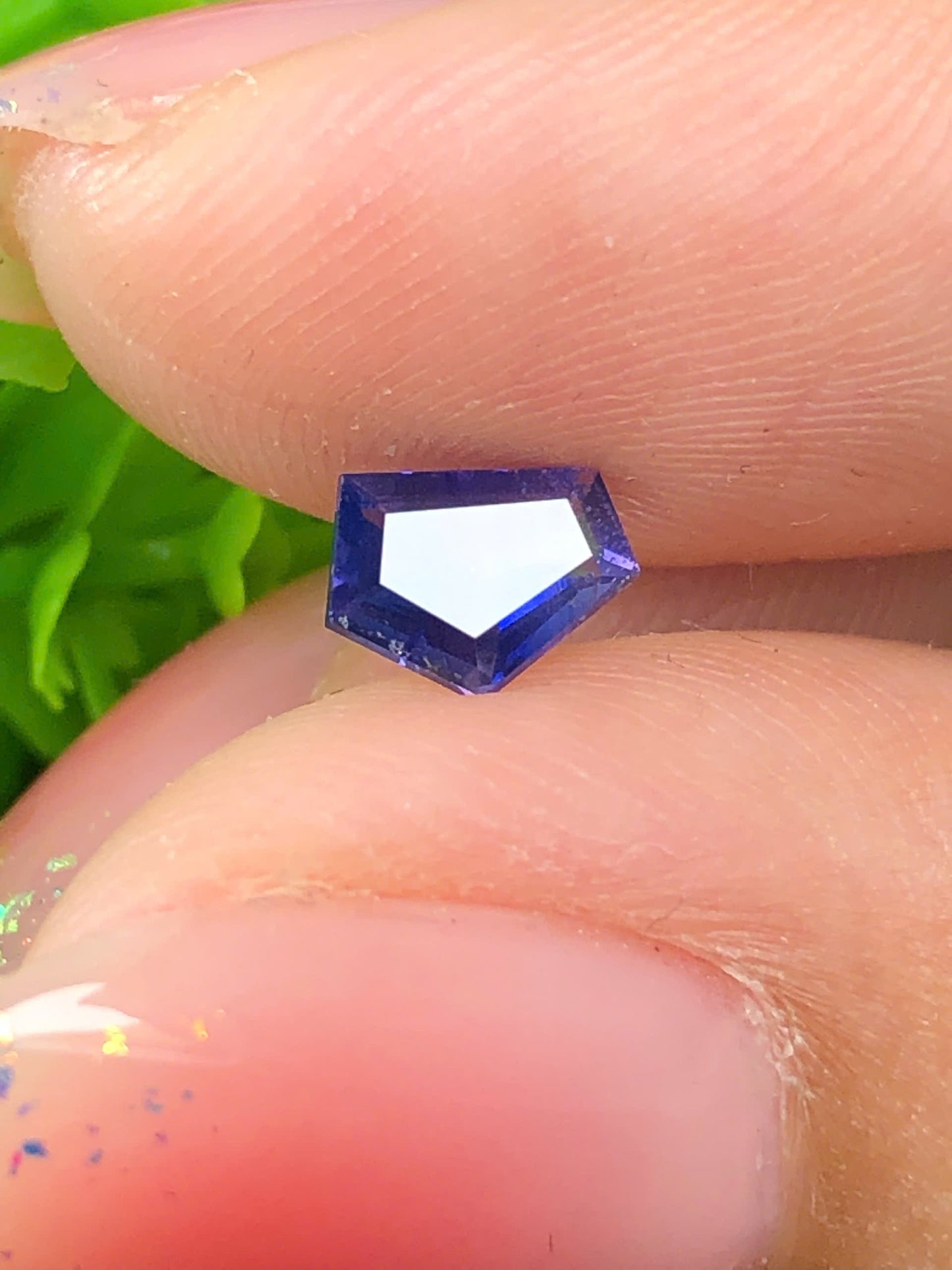 Natural blue silky Sapphire LucYen 0.59ct _24072639HG