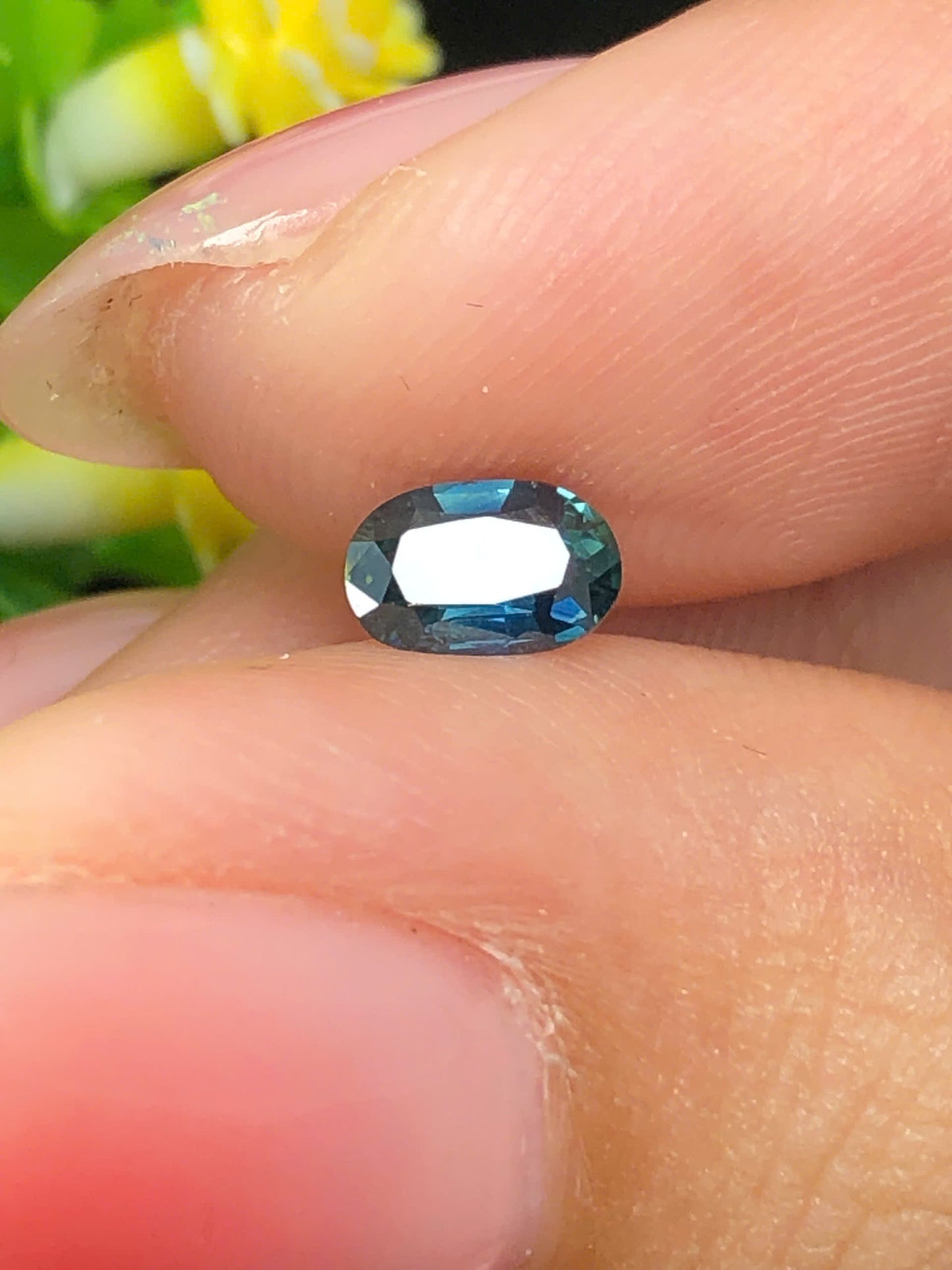 Natural  teal Sapphire Phan Thiet 0.46ct_24072637HG