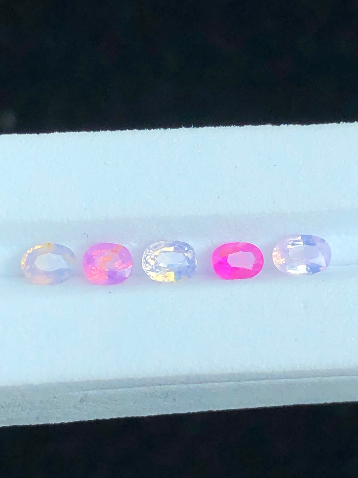 Natural set silky Sapphire LucYen 0.72ct/5pcs  _ 25072608HG