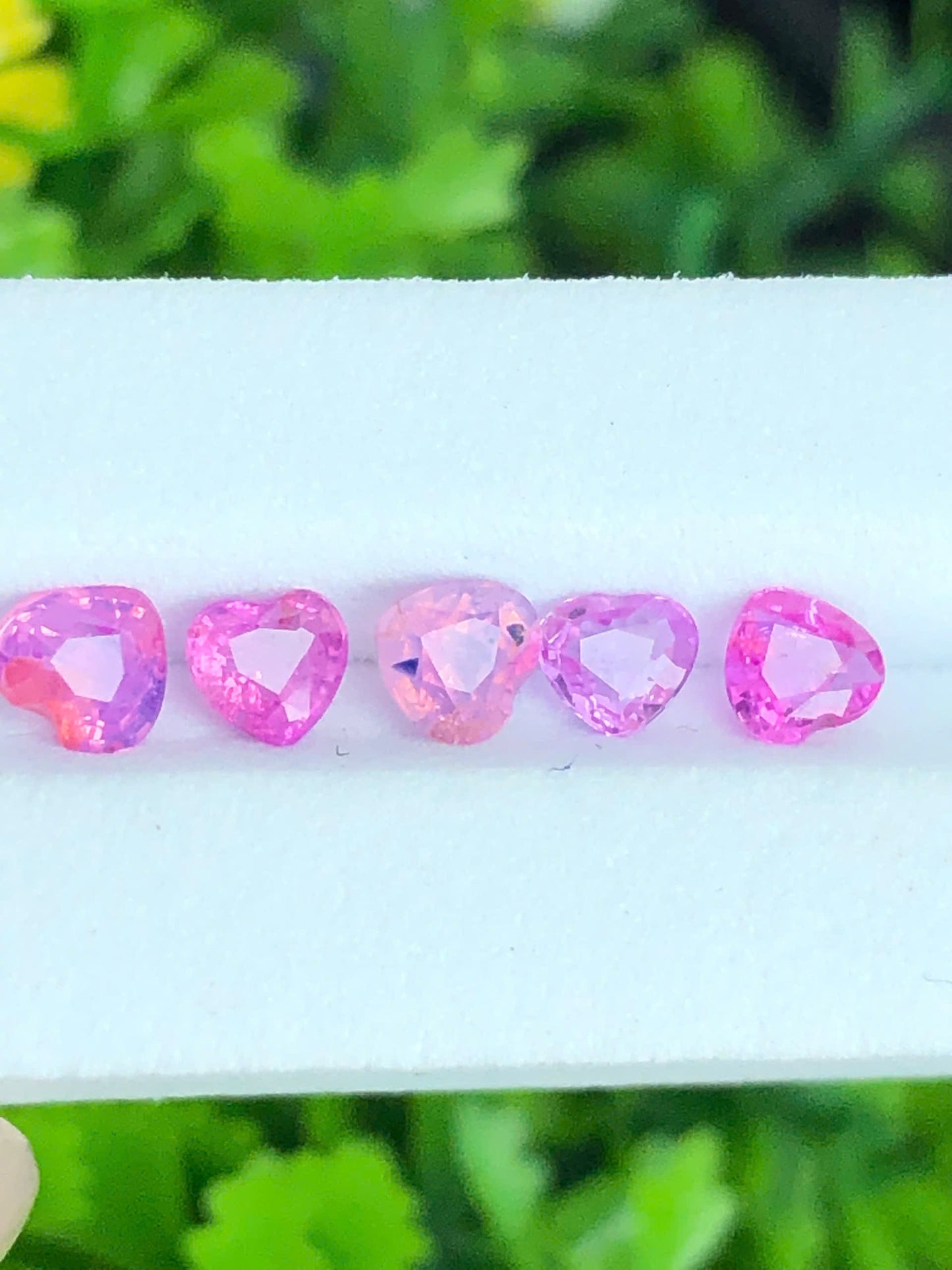 Natural set silky Sapphire LucYen0.0.92ct/5pcs  _ 25072622HG