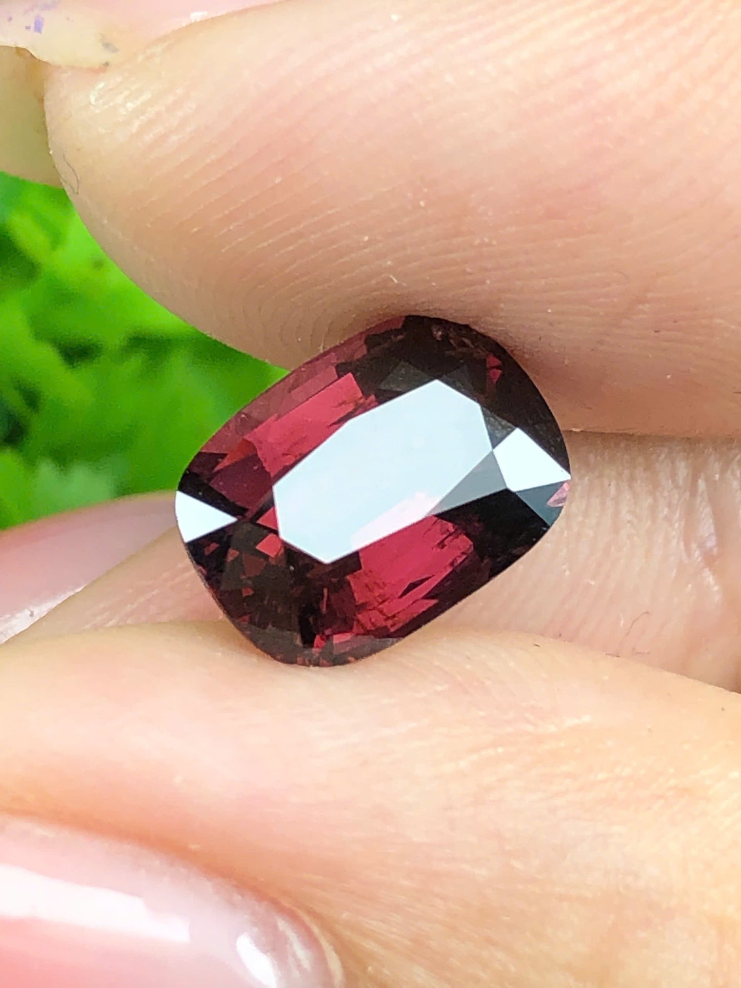 Natural reddish brown spinel Luc Yen 2.98ct_ 28072608HG