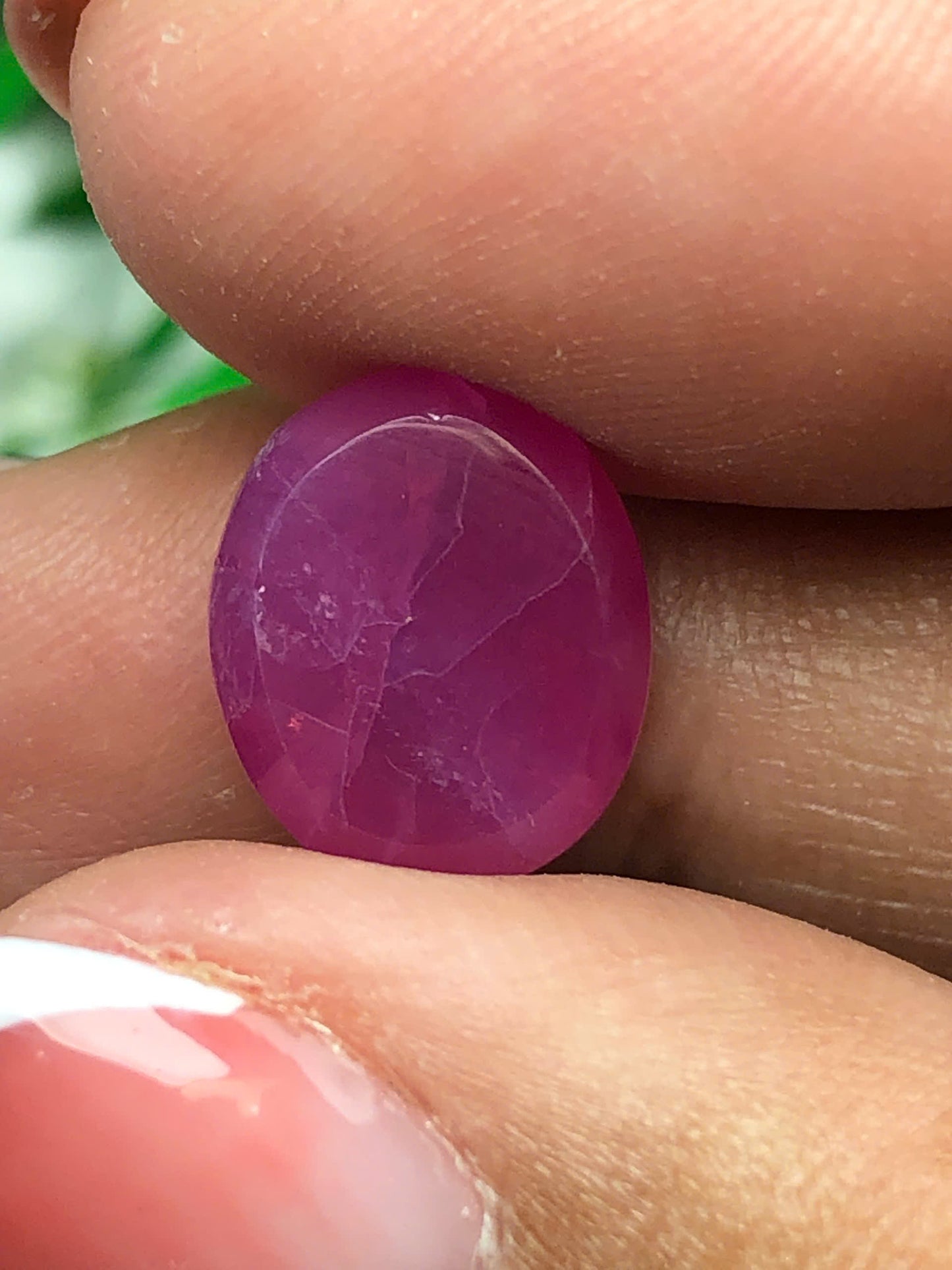 Natural  Pink sapphire cacbochon LucYen 7.43ct_ 06042602HU