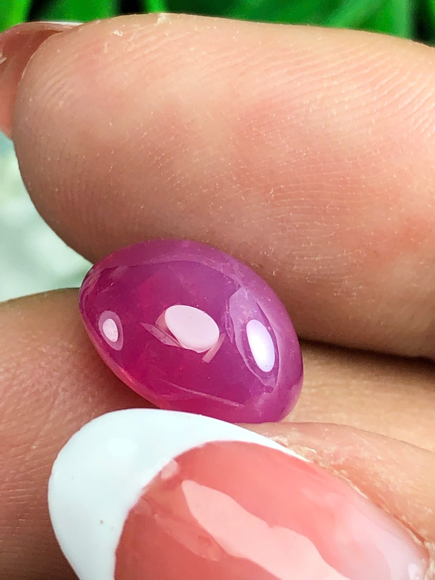 Natural  Pink sapphire cacbochon LucYen 7.43ct_ 06042602HU