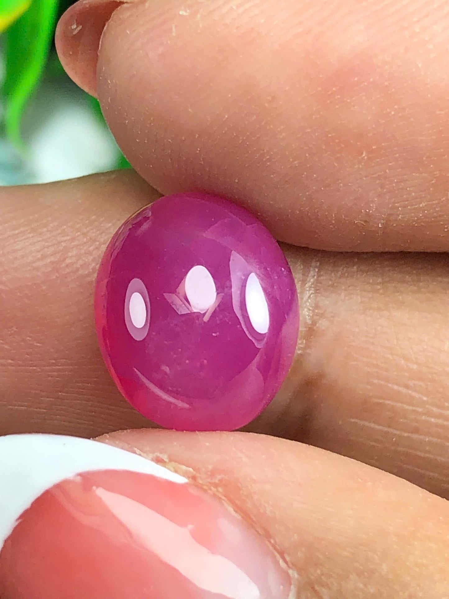 Natural  Pink sapphire cacbochon LucYen 7.43ct_ 06042602HU