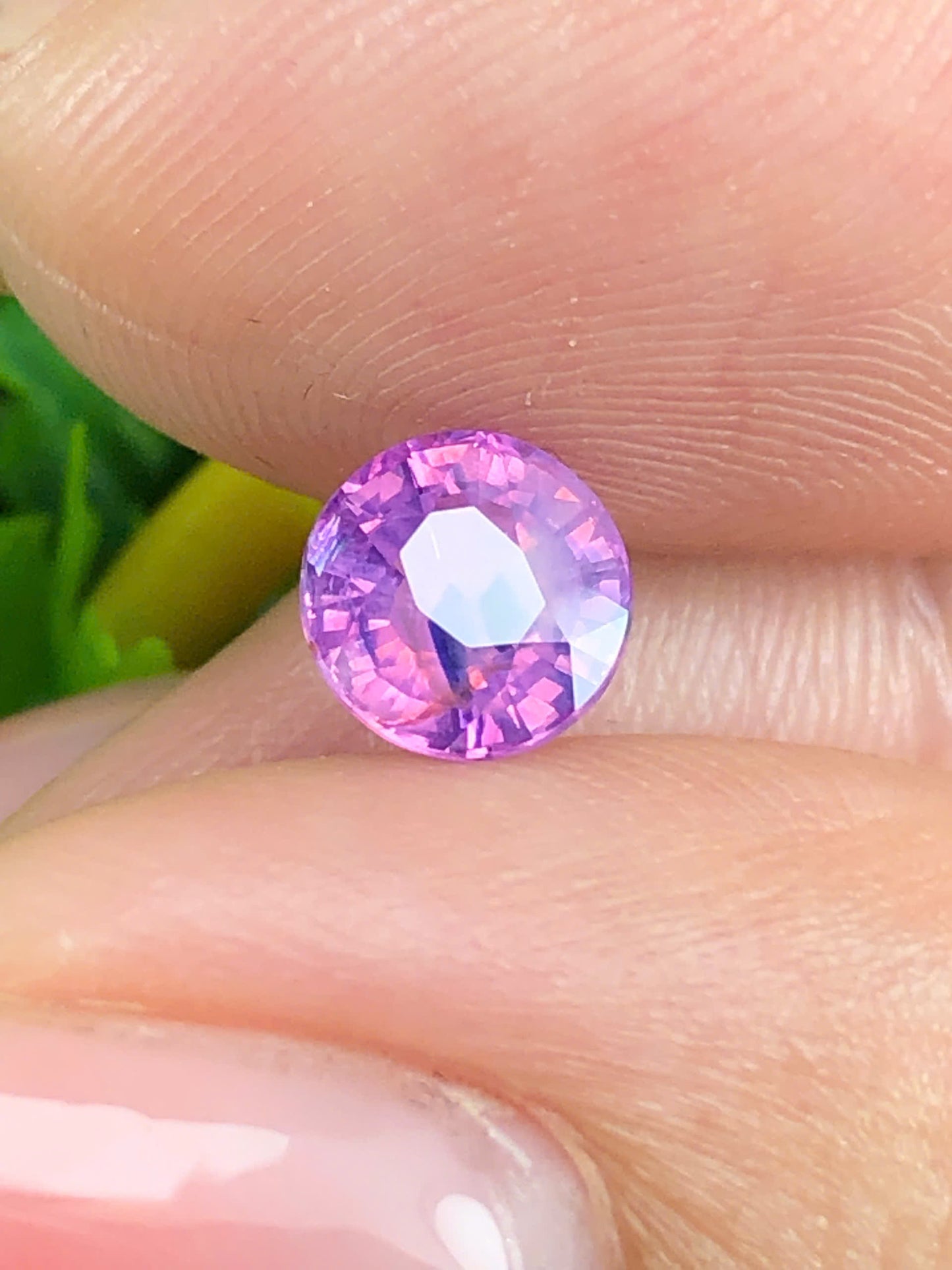 Natural pink purple silky Sapphire LucYen  1.16ct_24062601HG