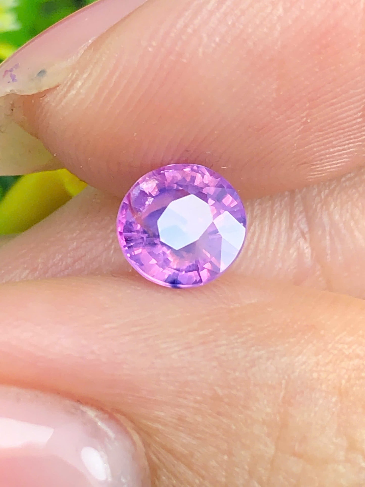 Natural pink purple silky Sapphire LucYen  1.16ct_24062601HG