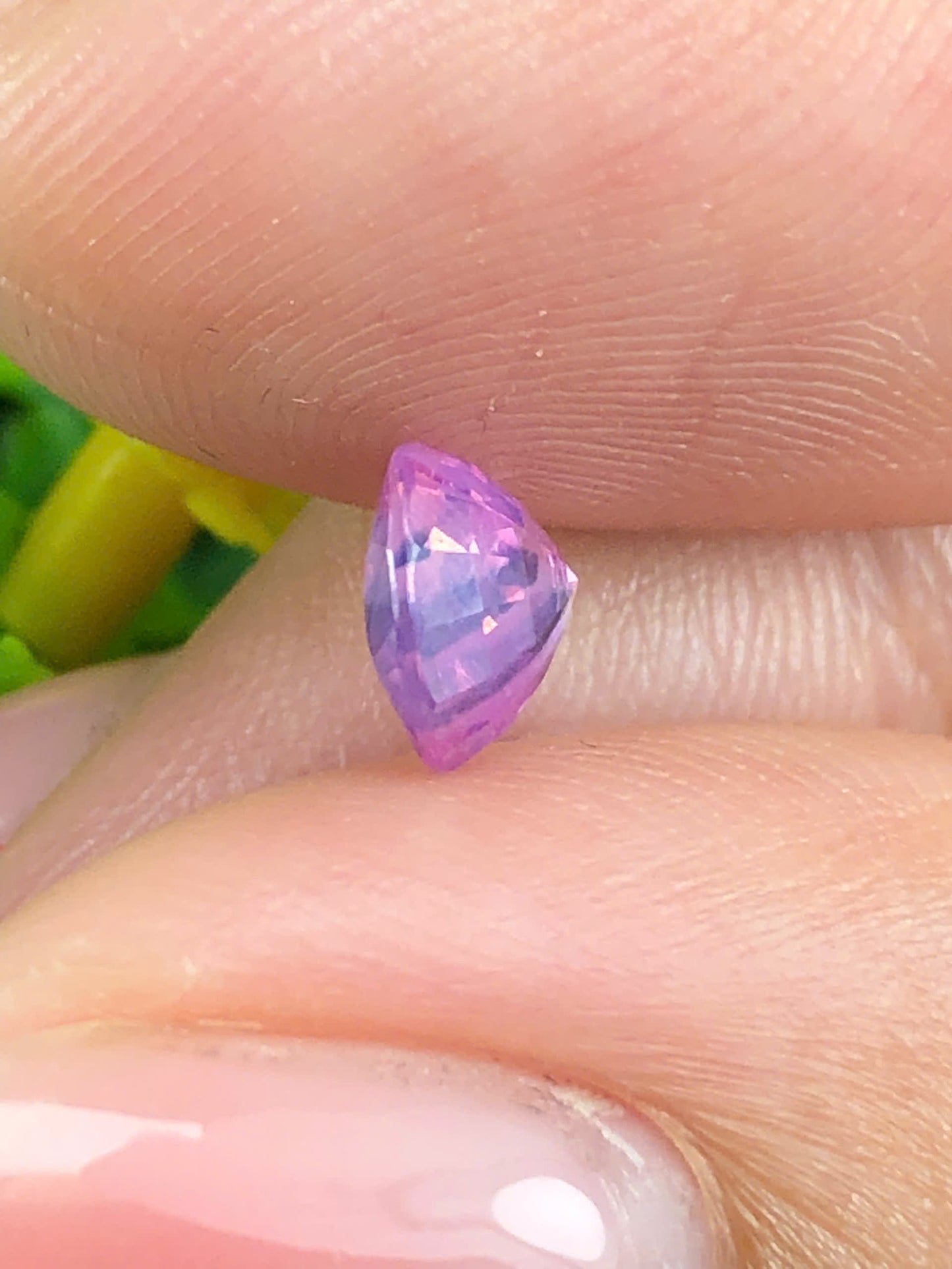 Natural pink purple silky Sapphire LucYen  1.16ct_24062601HG